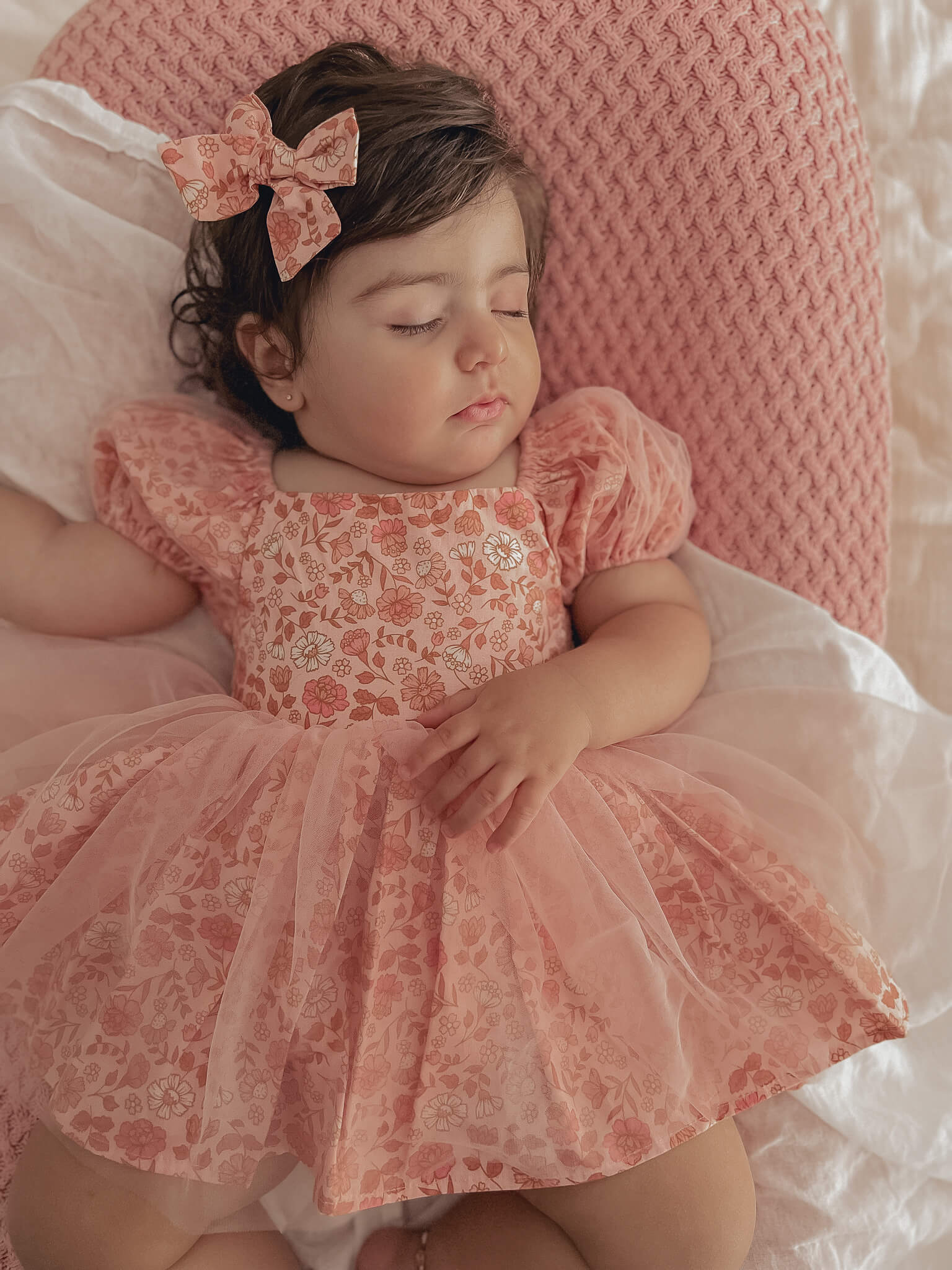 Birdie romper - Peony