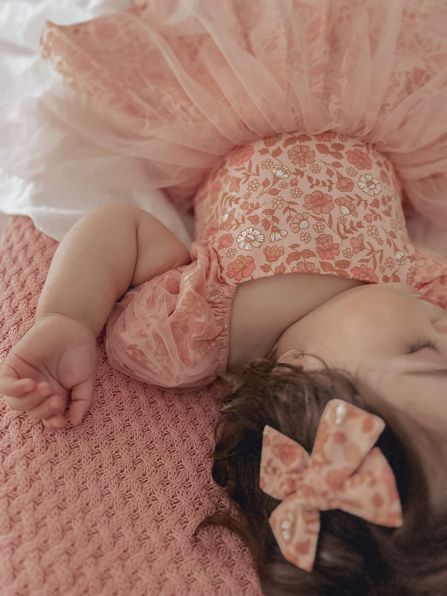 Birdie romper - Peony