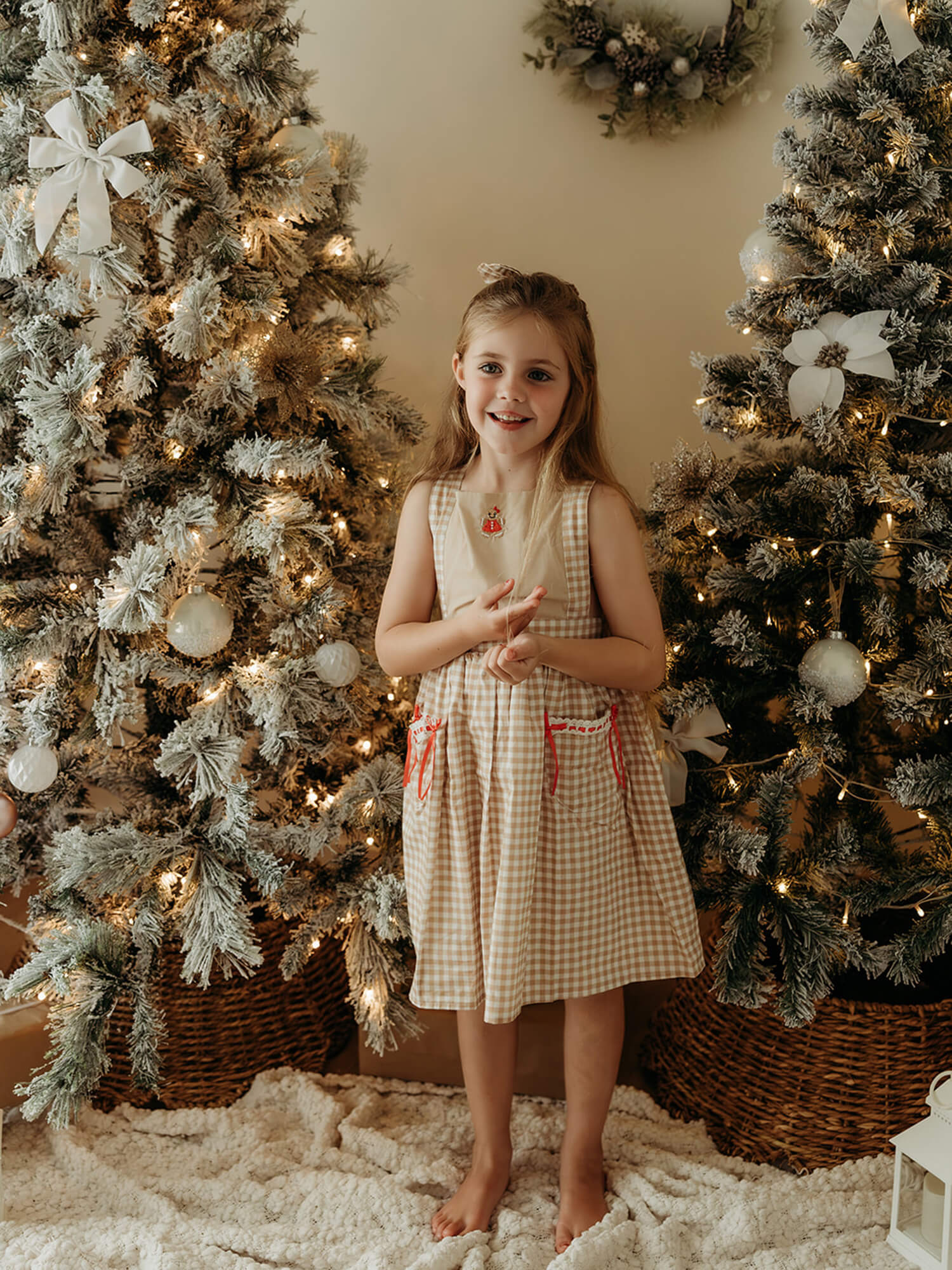 Ellie dress - gingerbread