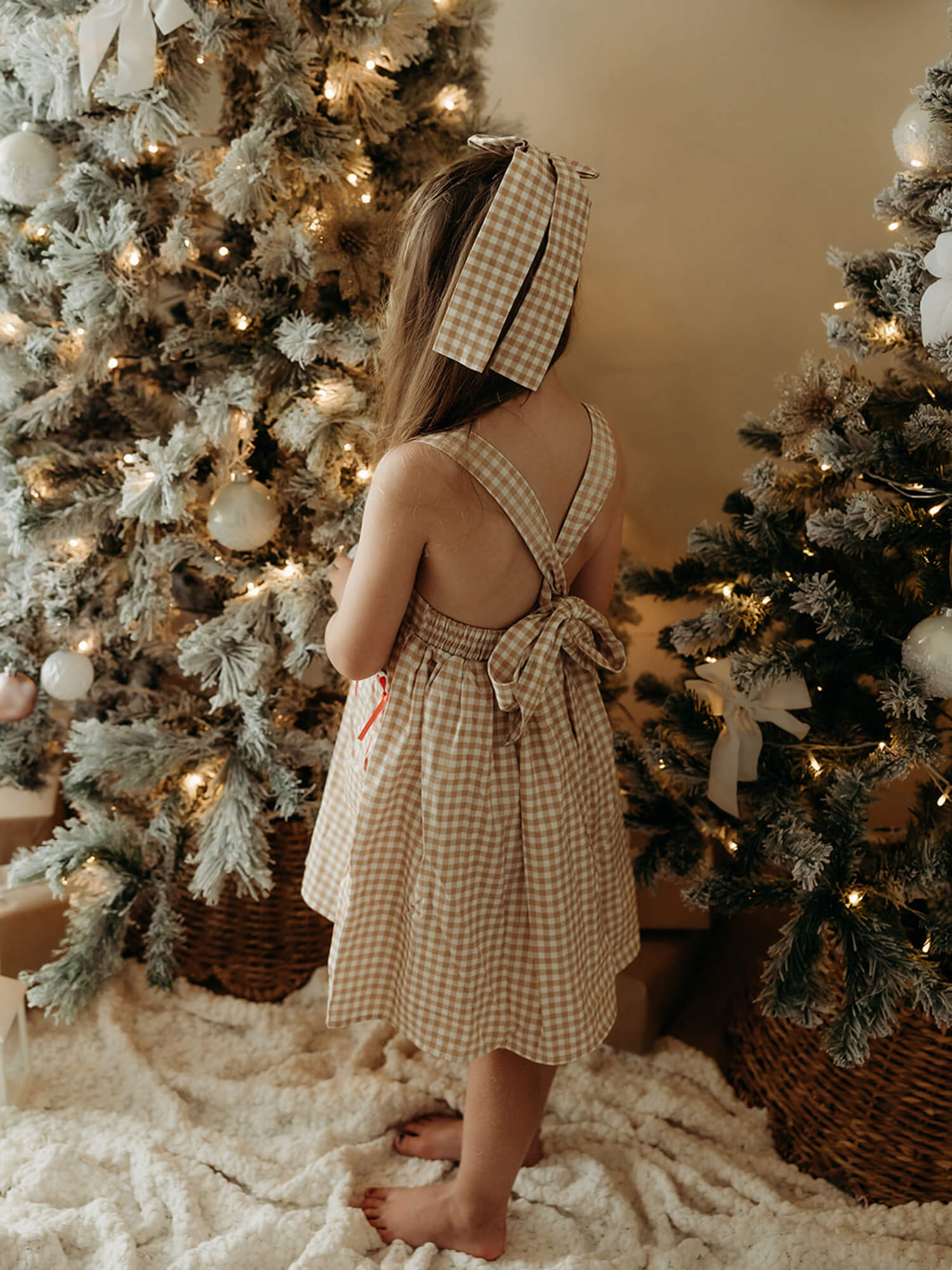Ellie dress - gingerbread