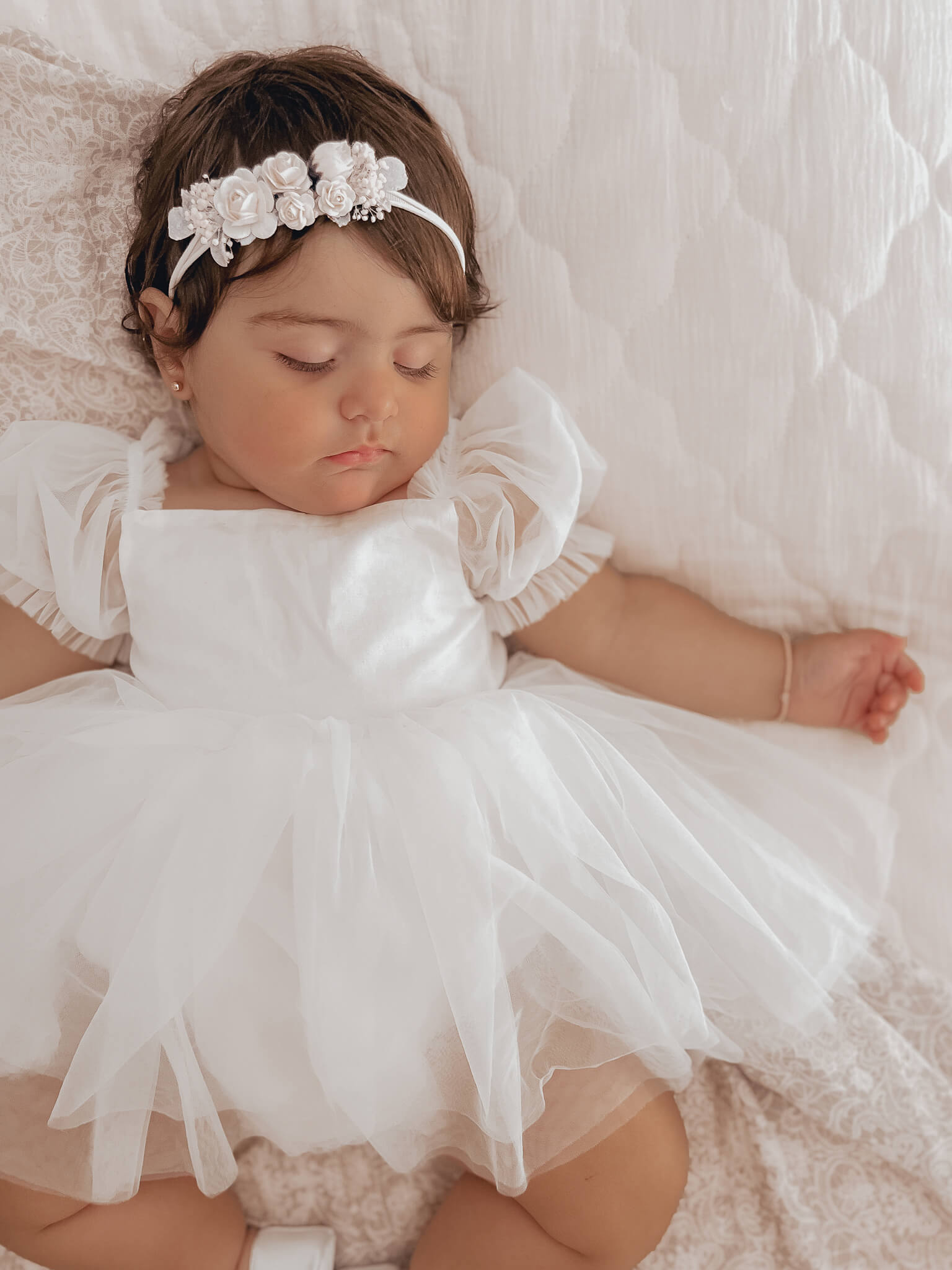 Mila baby floral headband