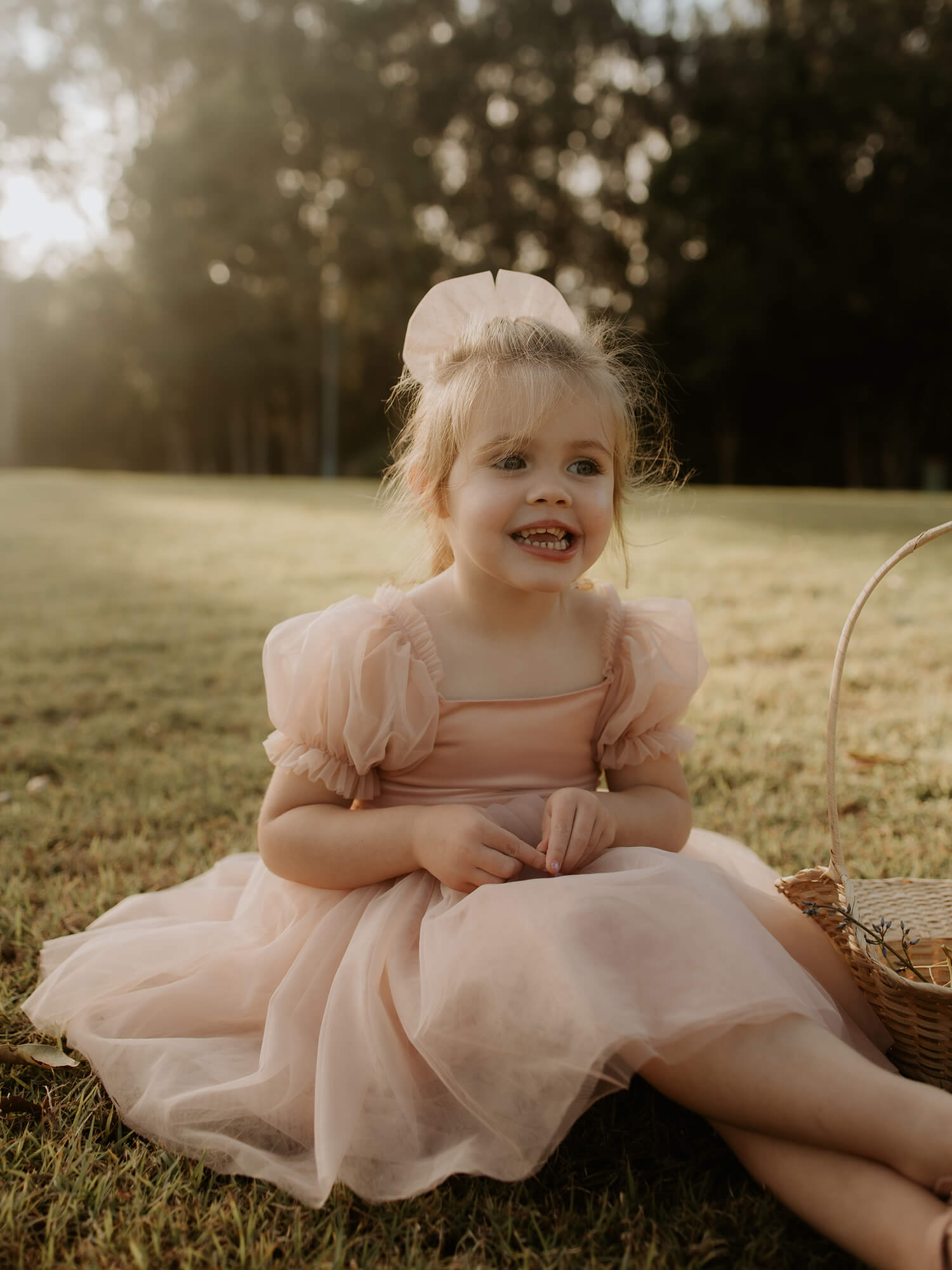 Layla dress - champagne