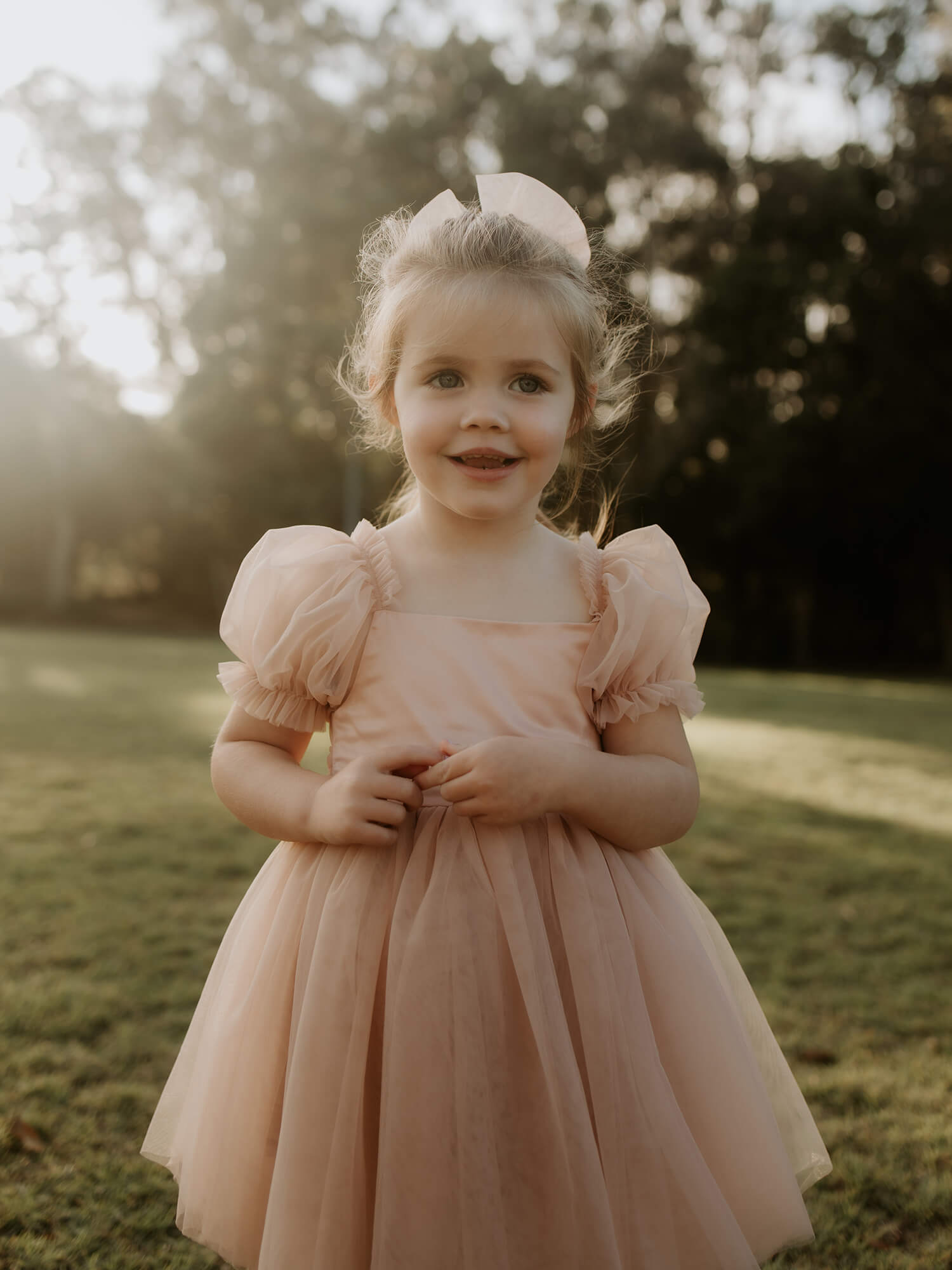 Layla dress - champagne