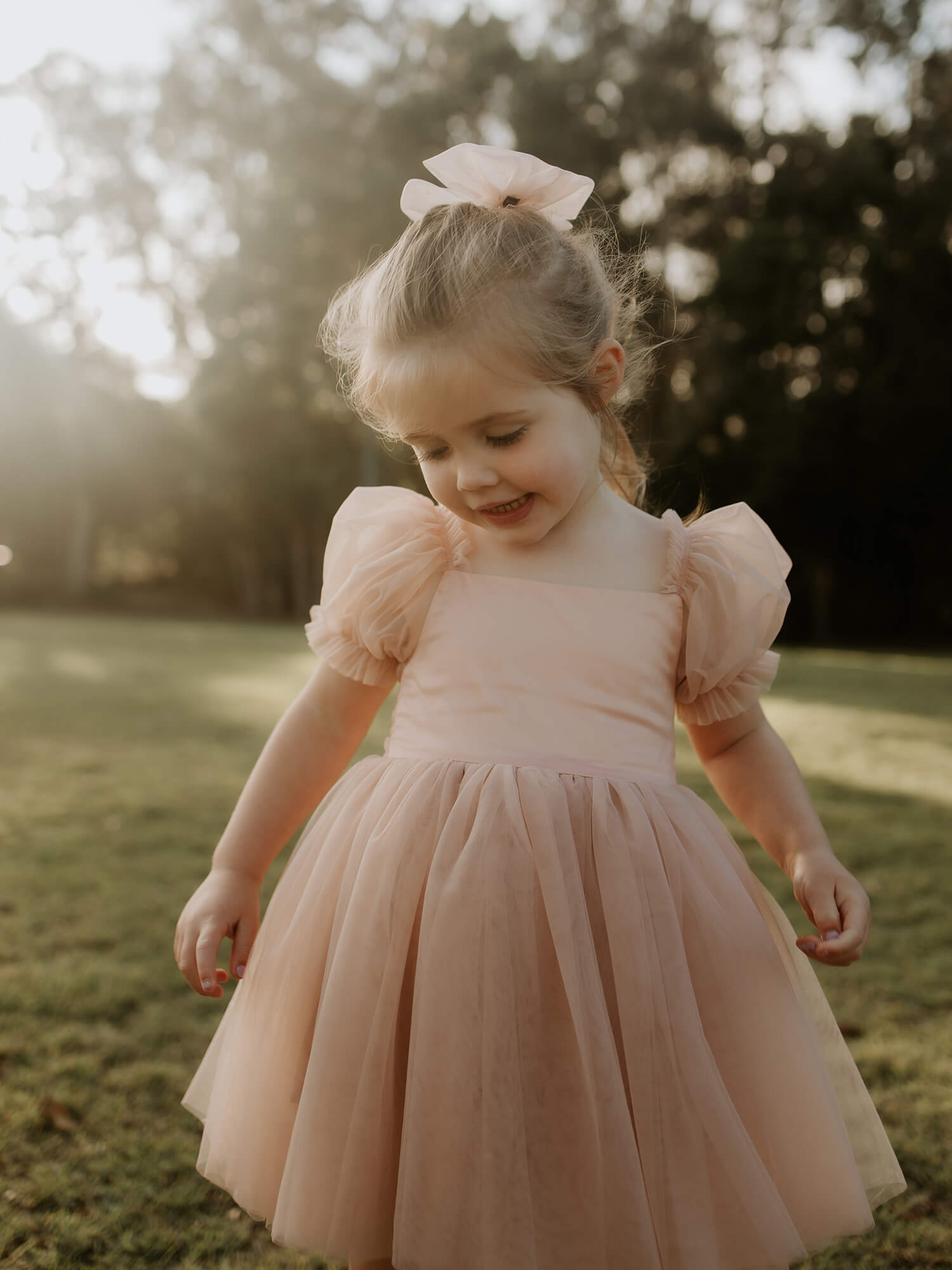 Layla dress - champagne