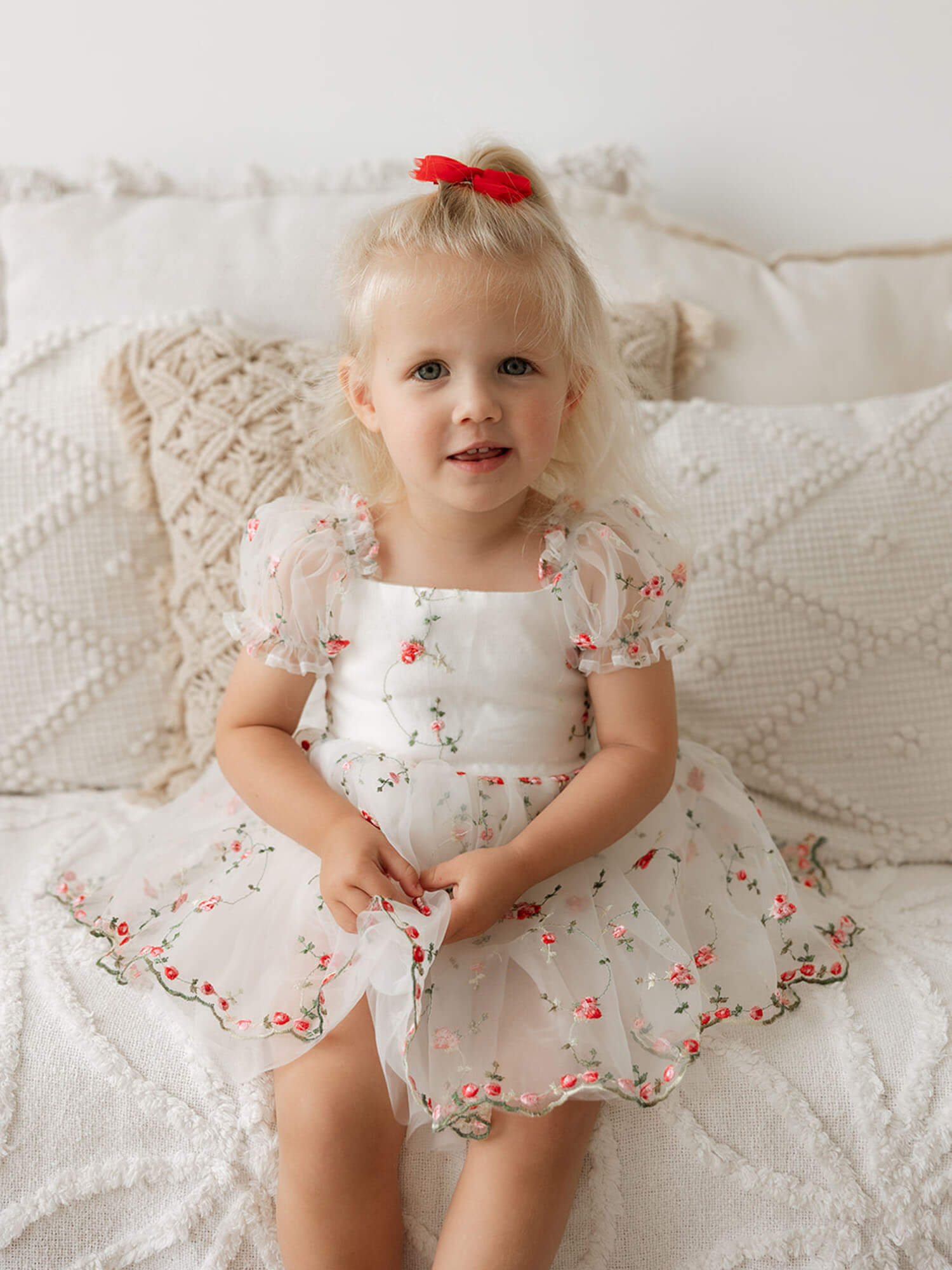 Fleur romper - rose