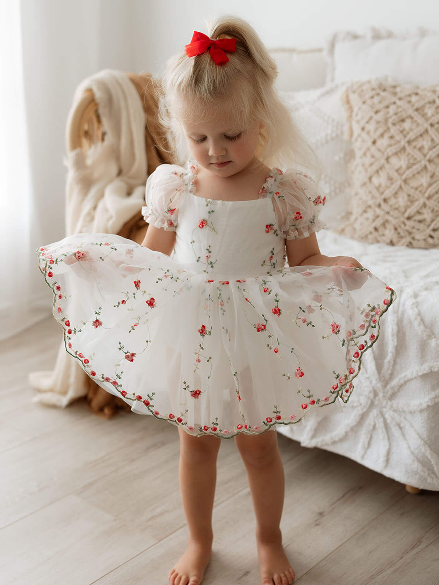 Fleur romper - rose