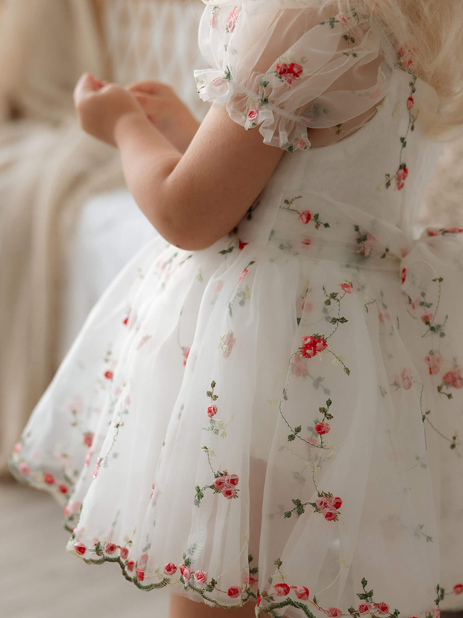 Fleur romper - rose