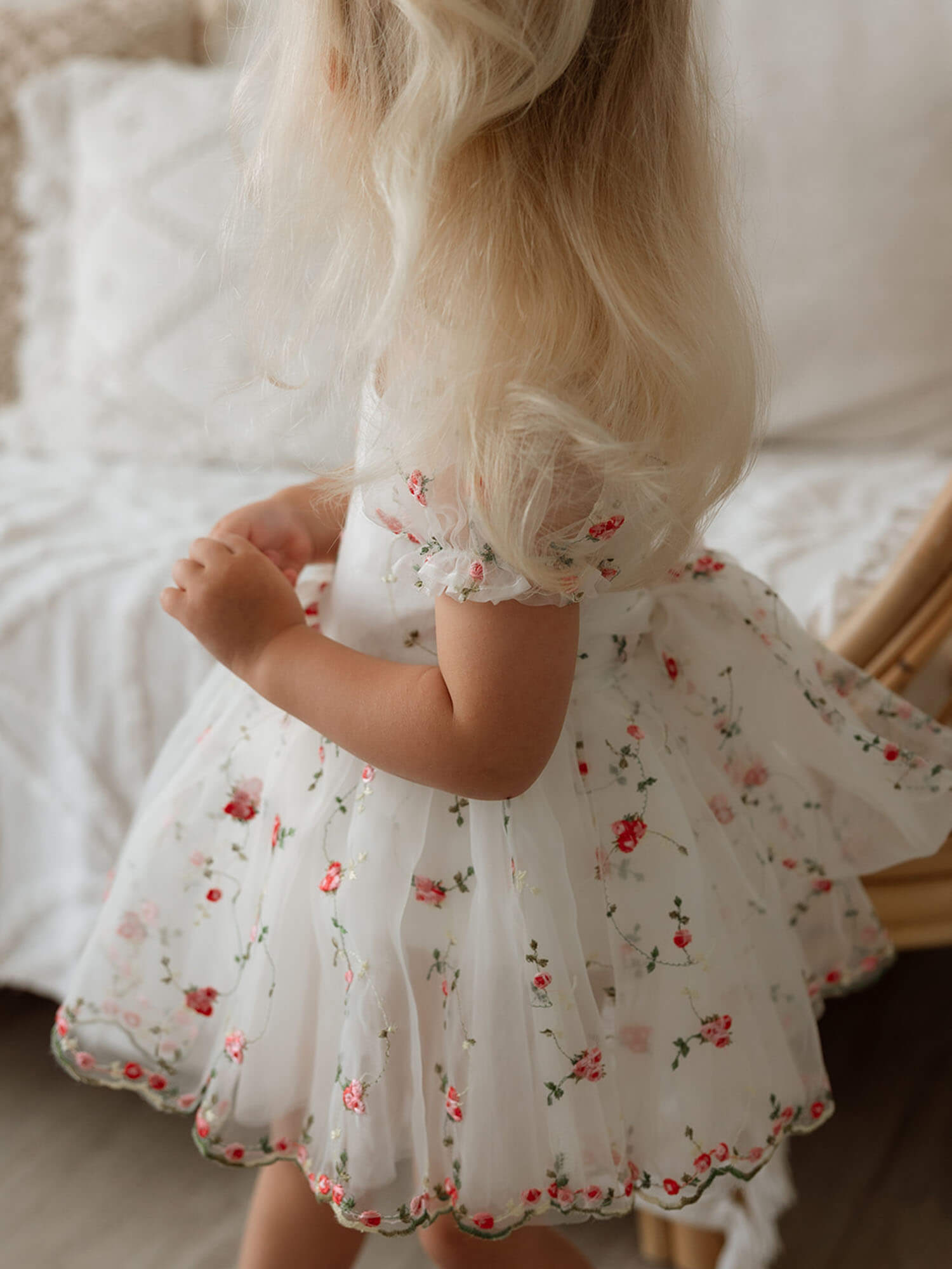 Fleur romper - rose