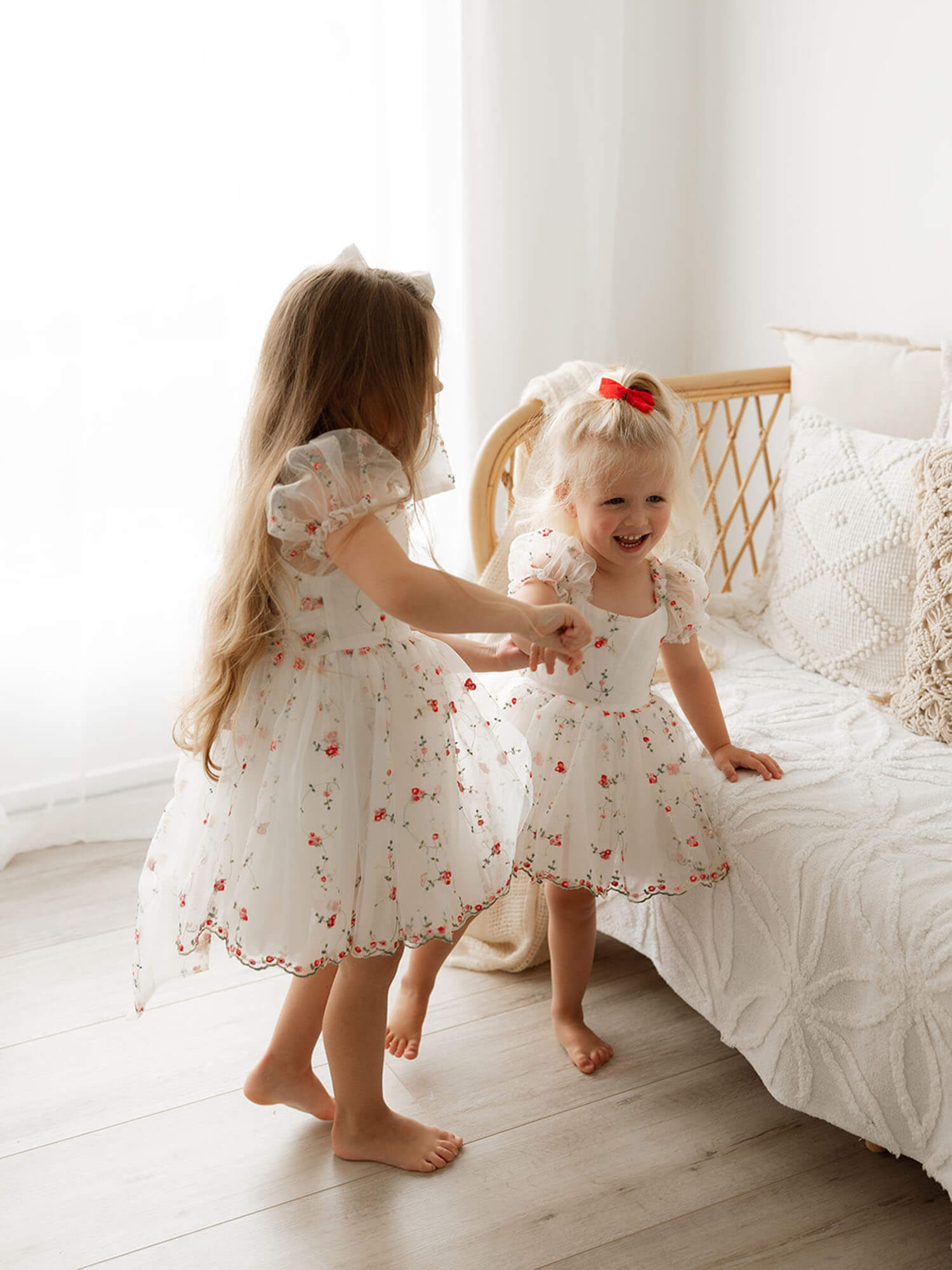 Fleur romper - rose