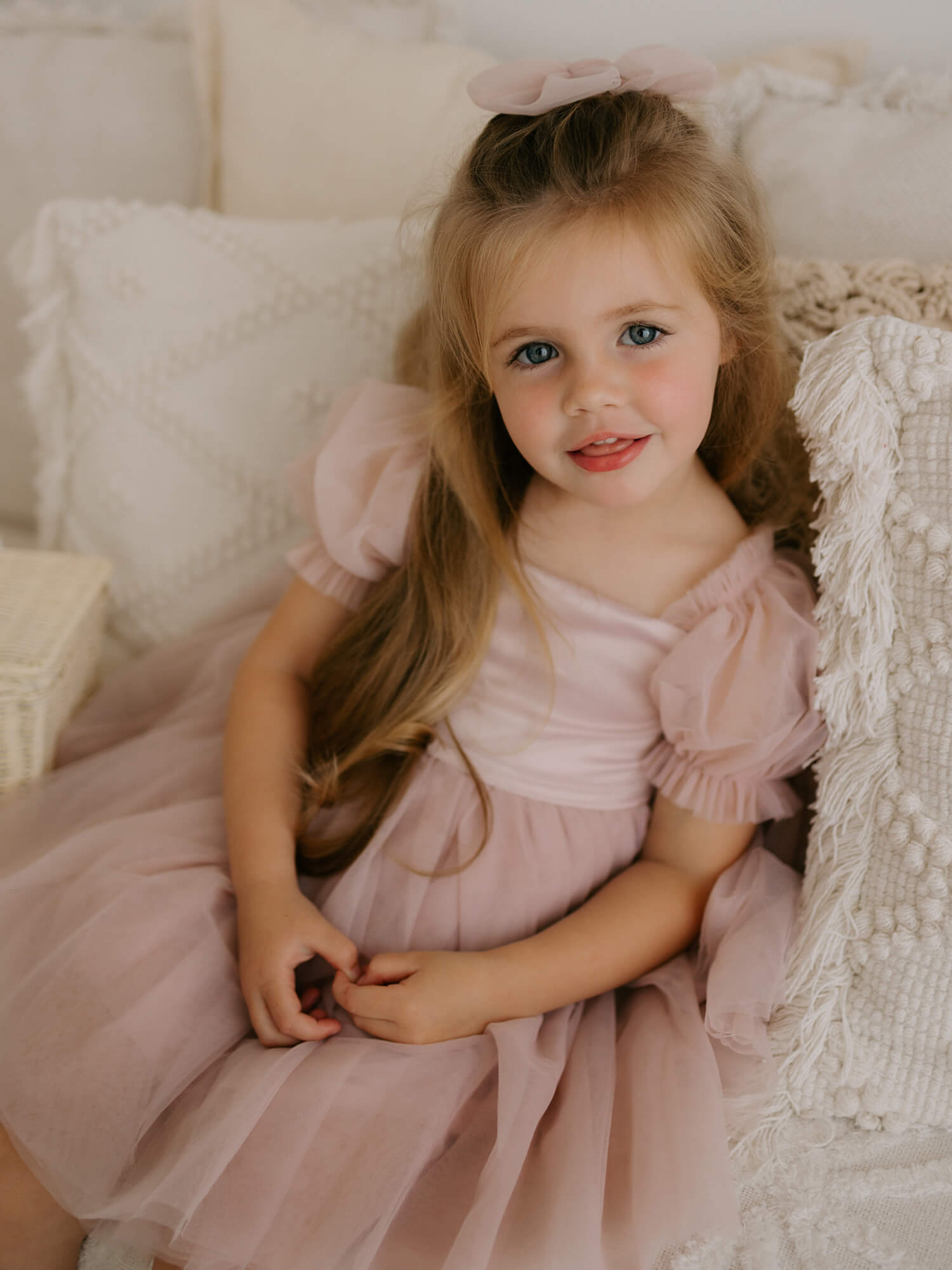 Layla dress - dusty pink