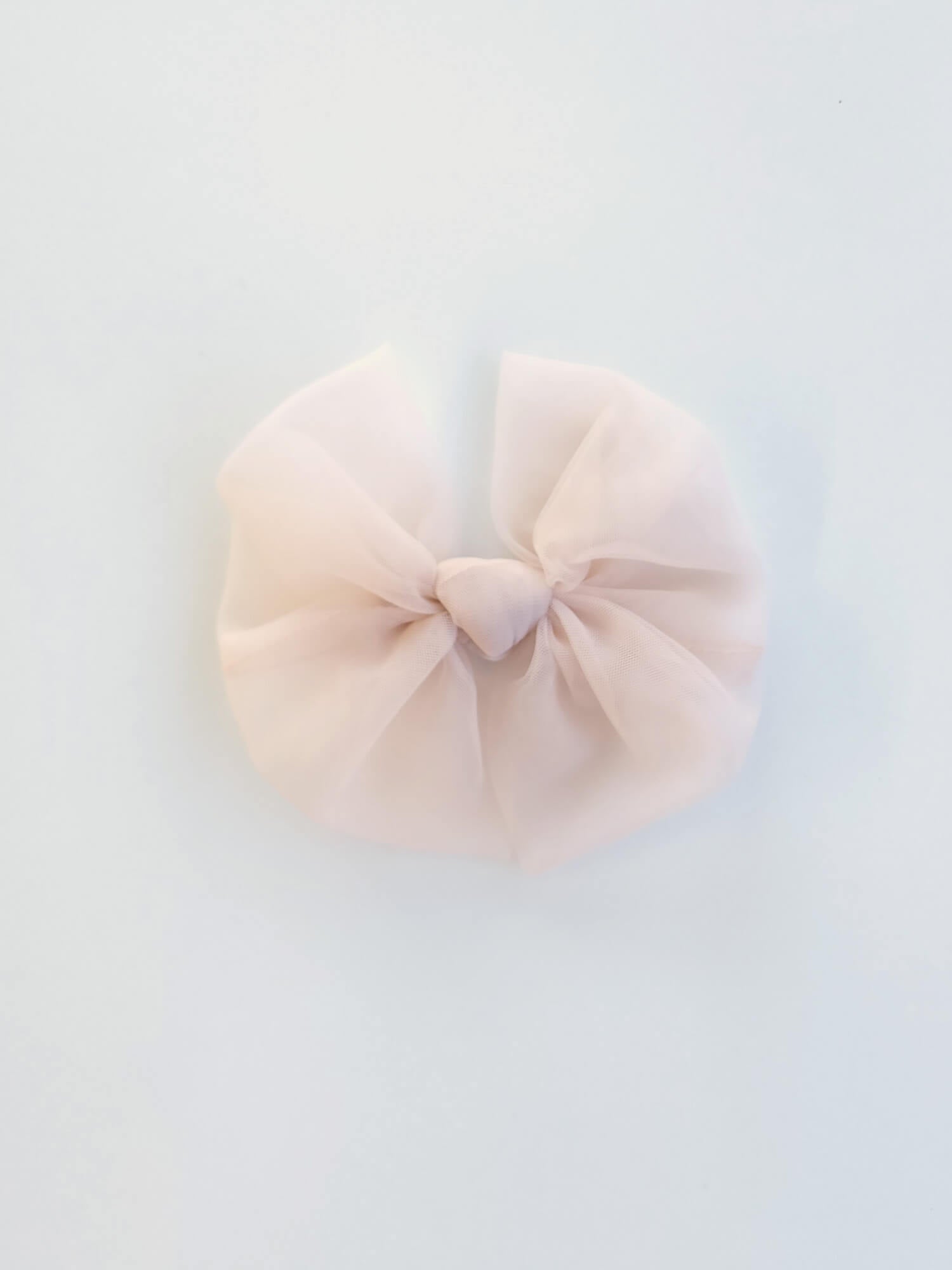 Tulle bows - Champagne
