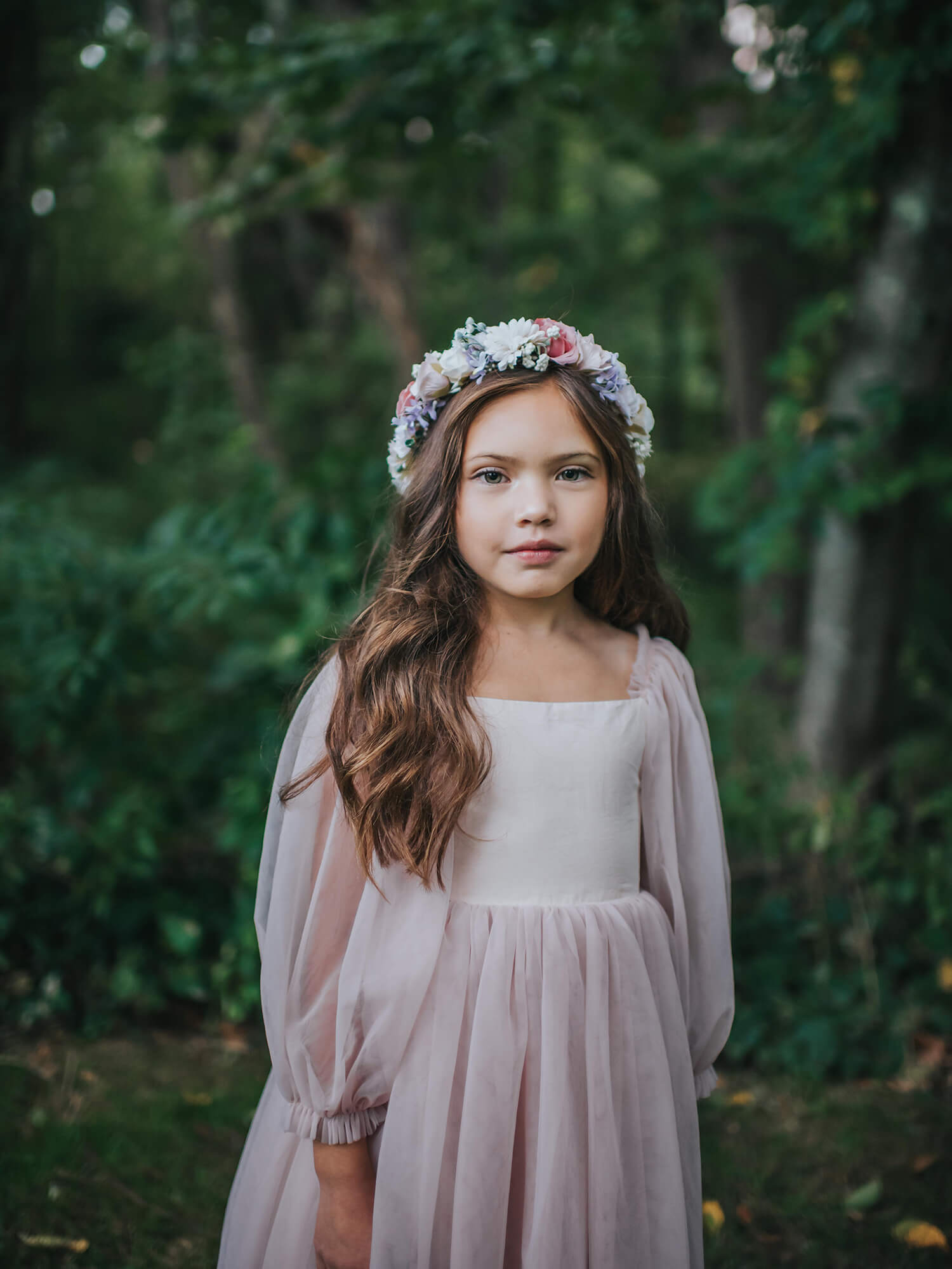 Wren dress - dusty pink