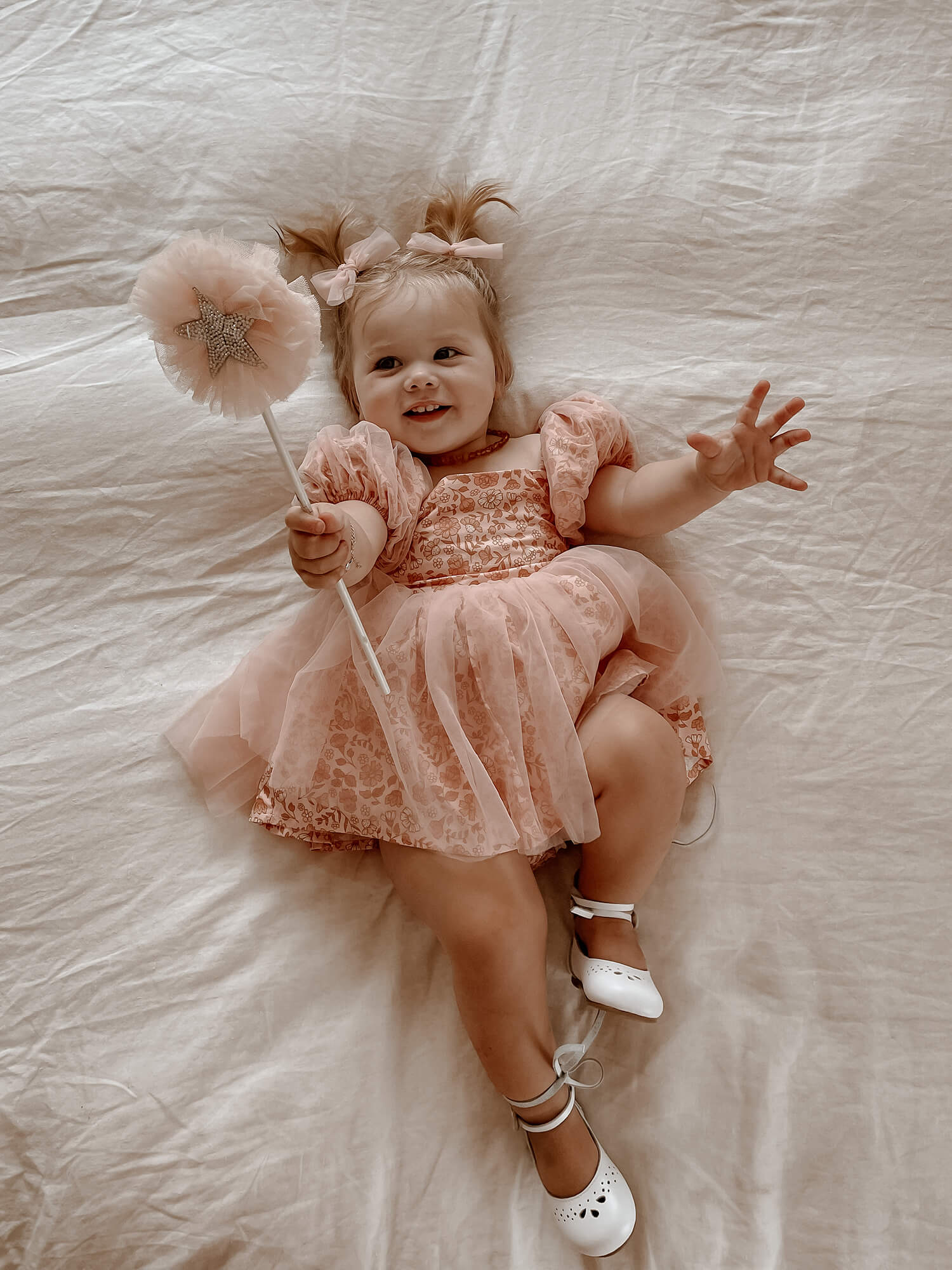 Birdie romper - Peony