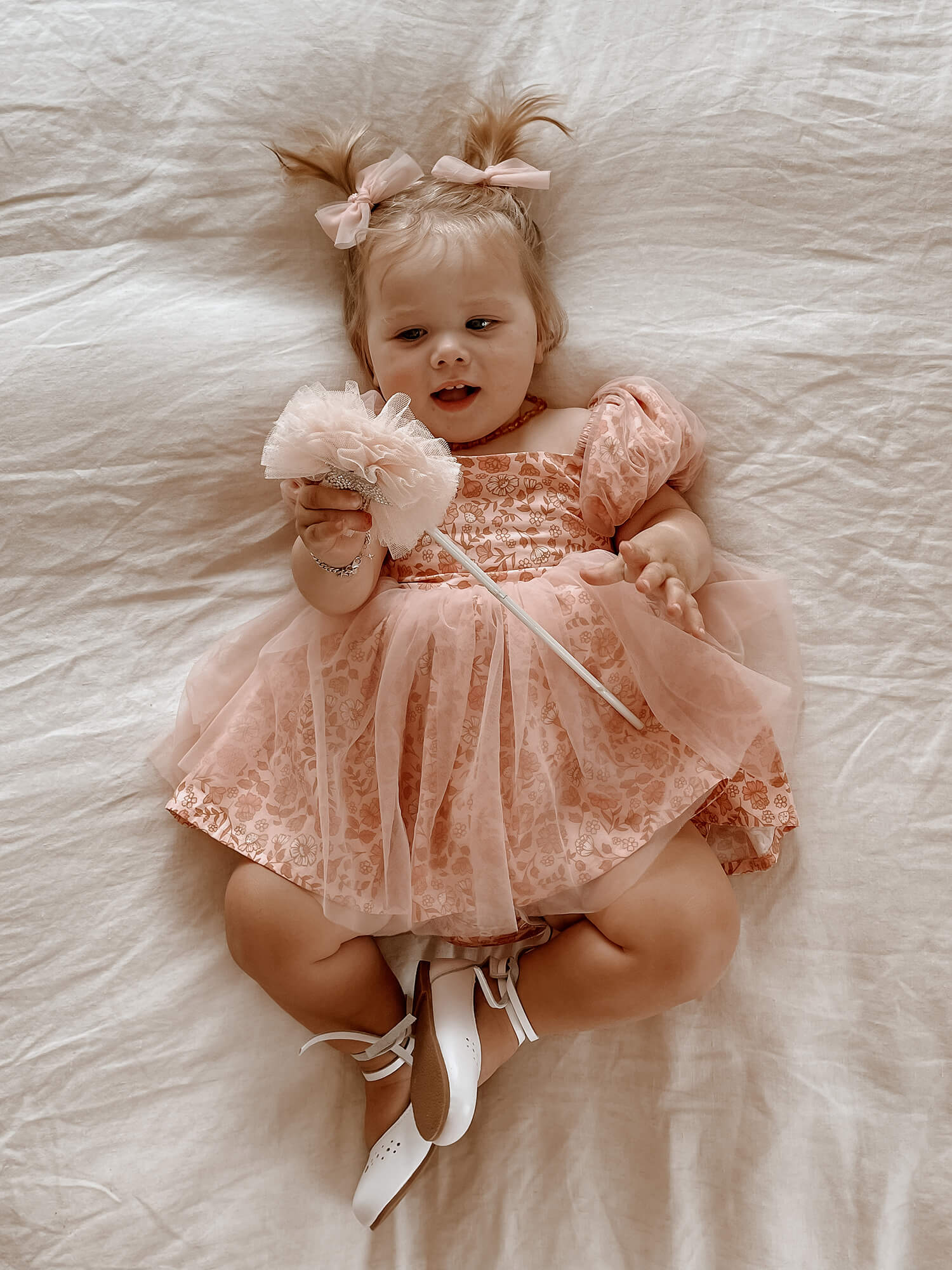 Birdie romper - Peony