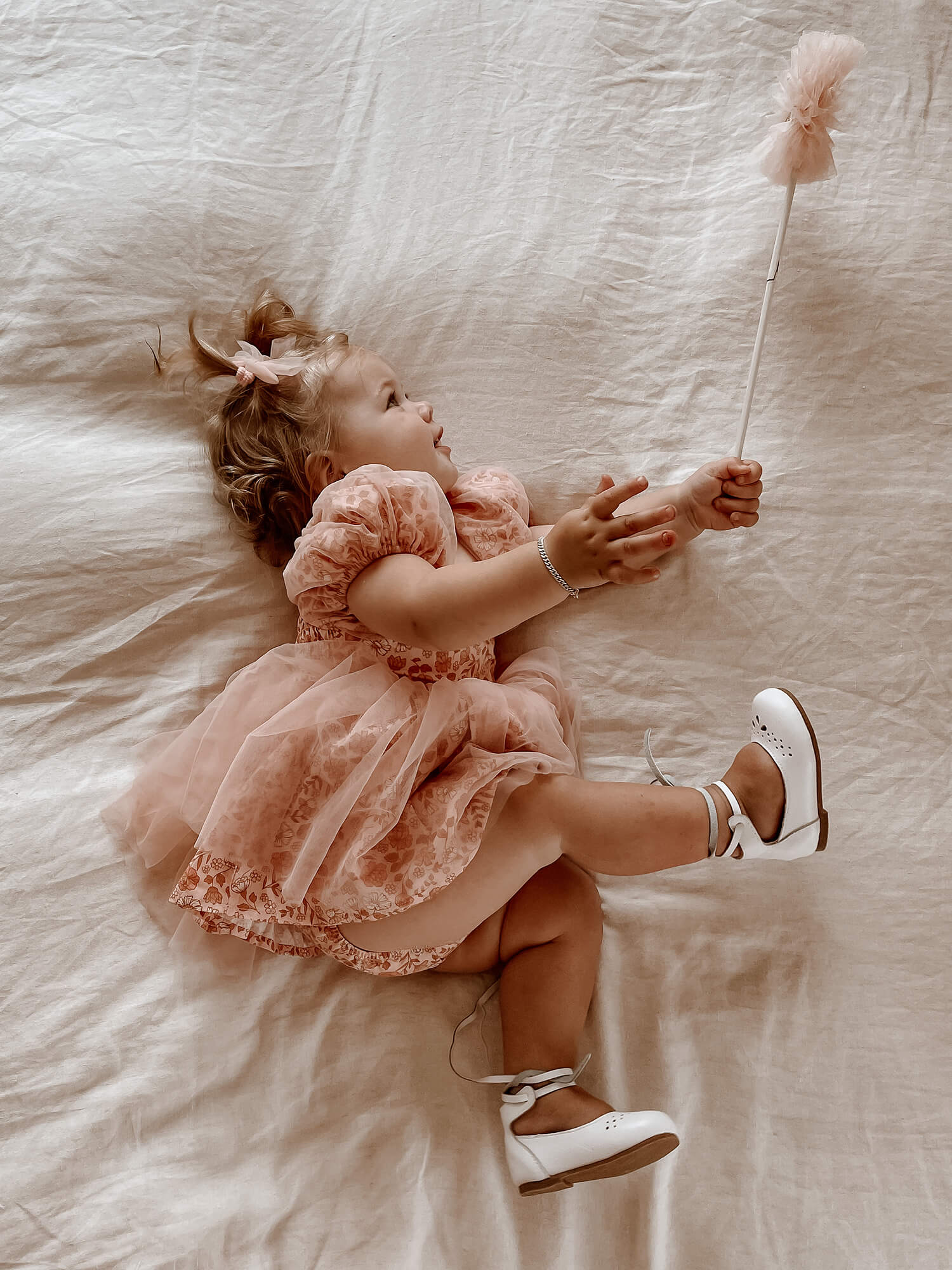 Birdie romper - Peony