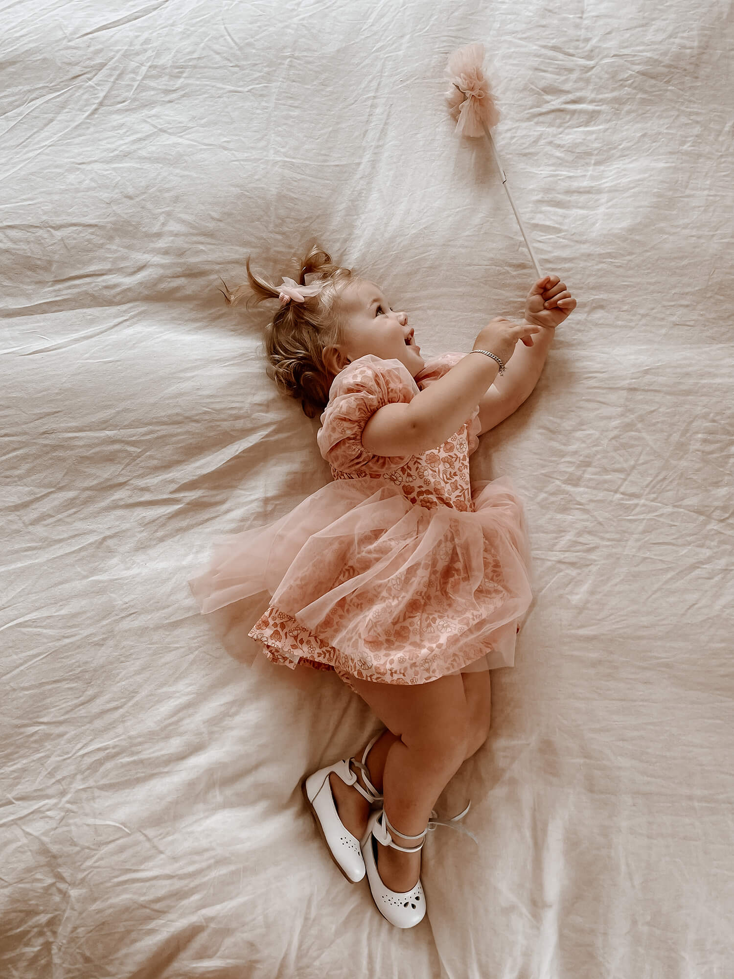 Birdie romper - Peony