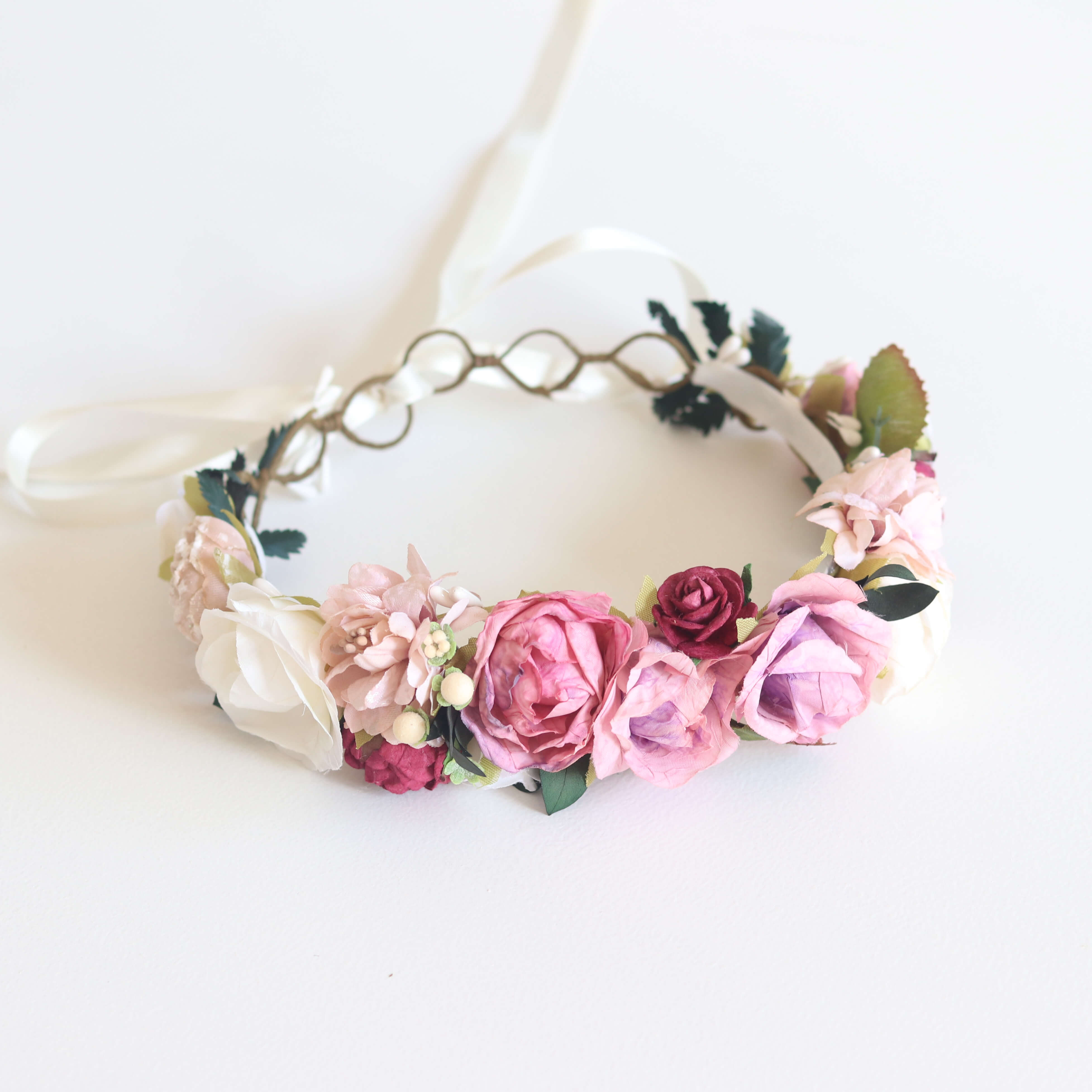 Charlotte flower crown