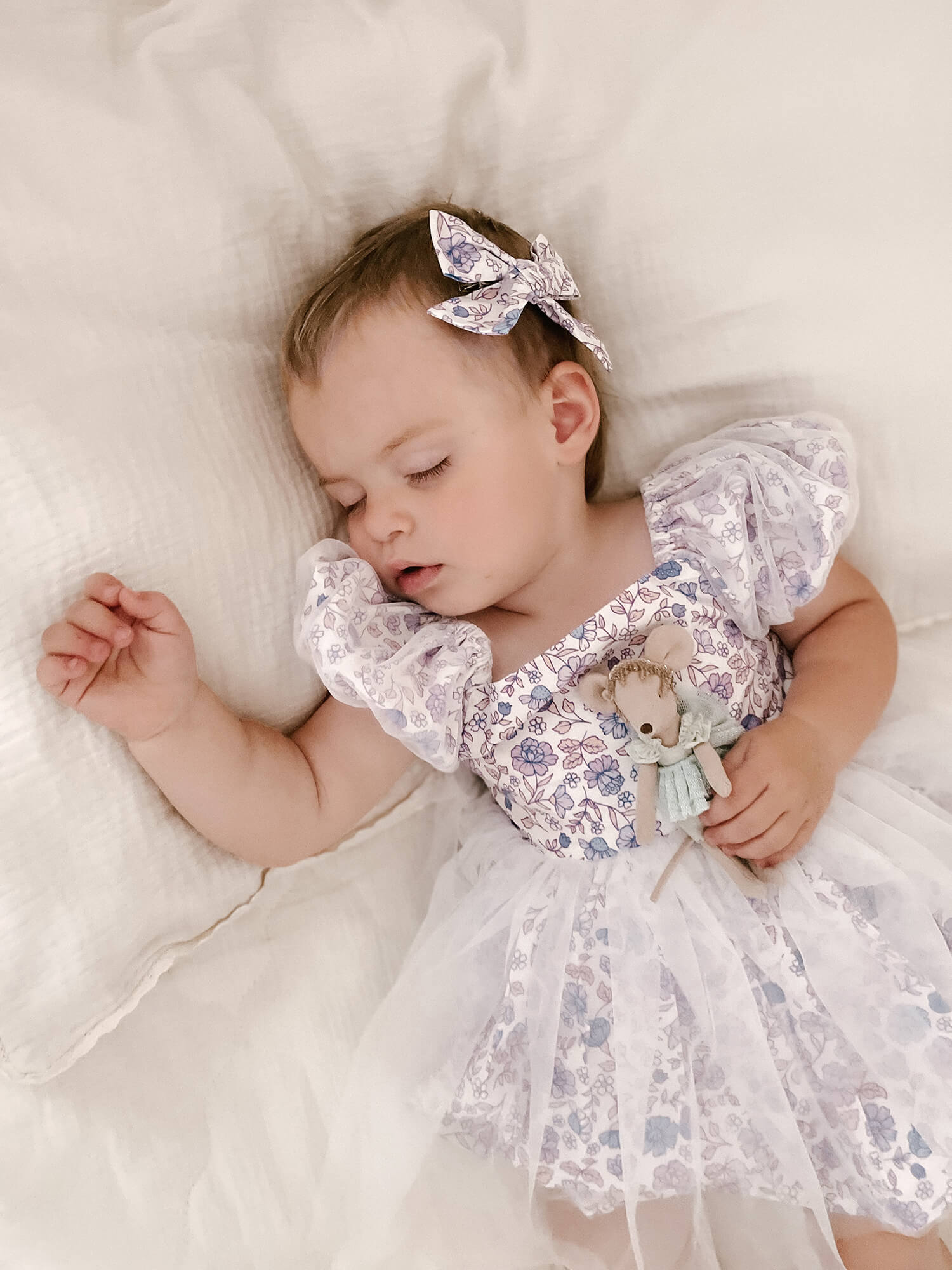 Birdie romper - Bluebell
