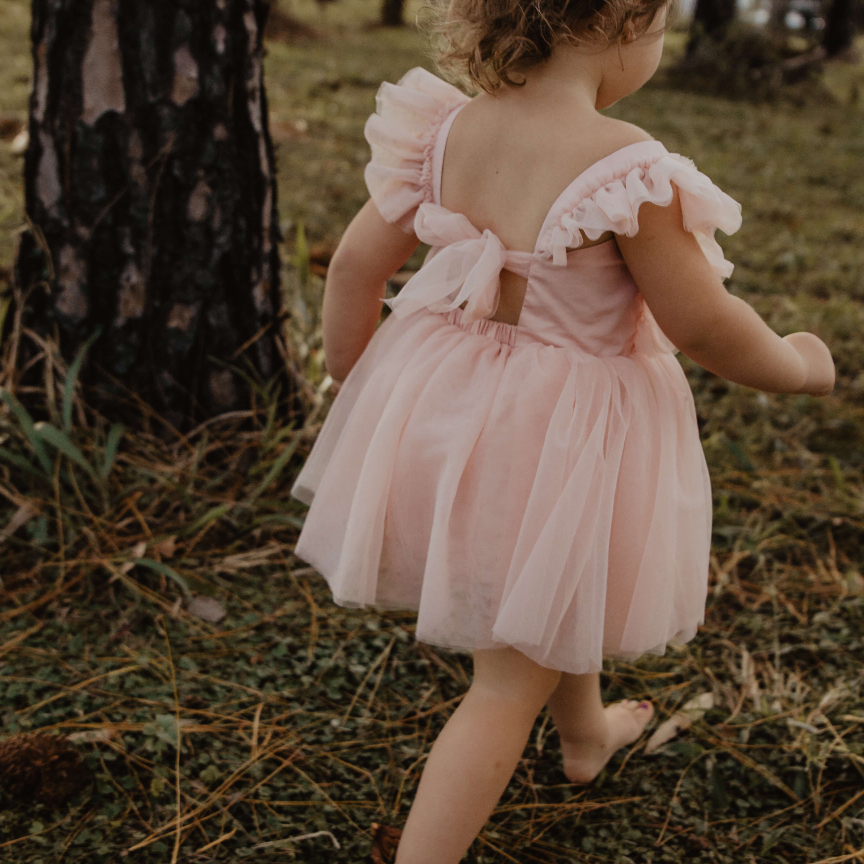 Gigi Romper - peachy blush