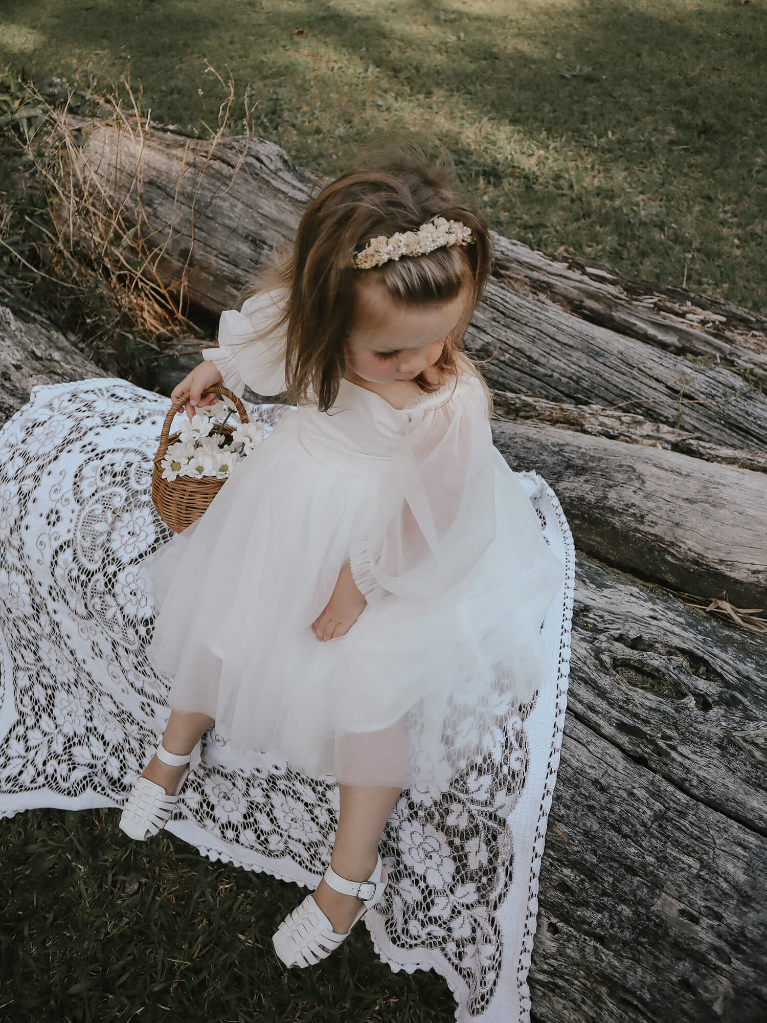 Wren dress - ivory