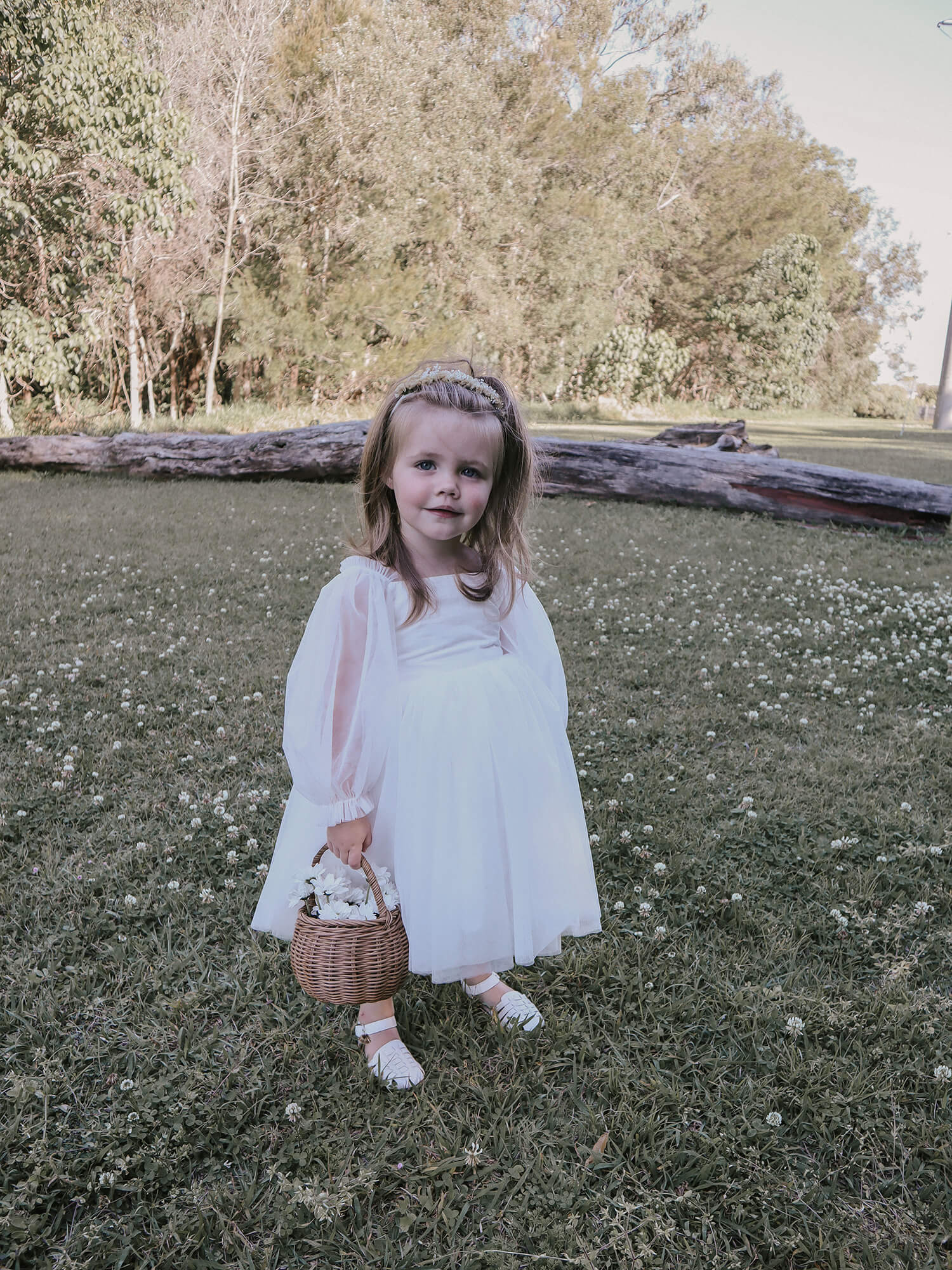 Wren dress - ivory