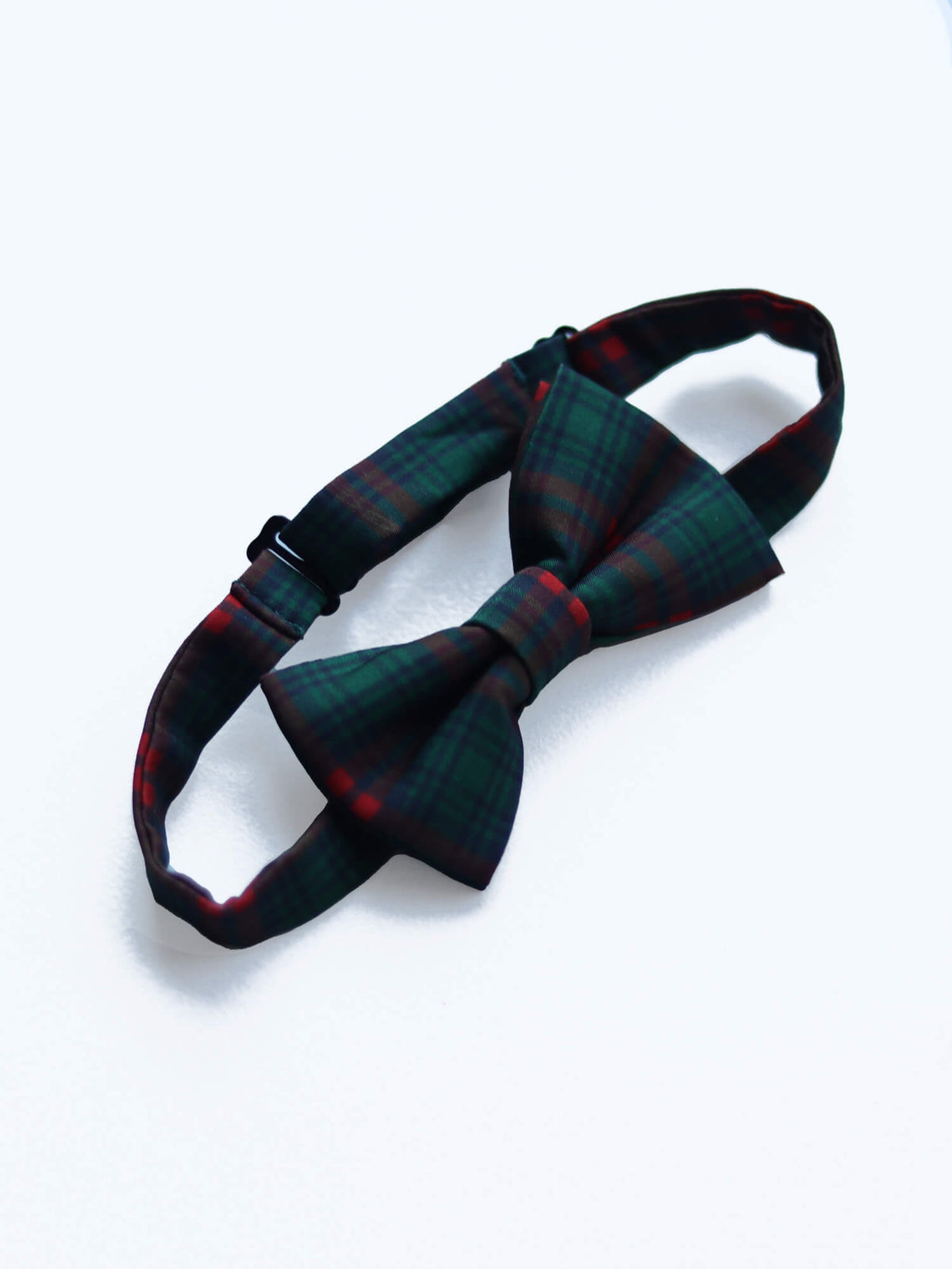 Christmas plaid accessories