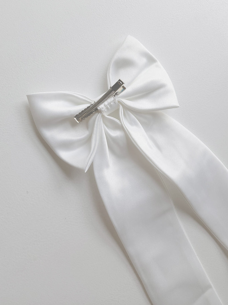 Satin Bow Clip Satin Bow Clip