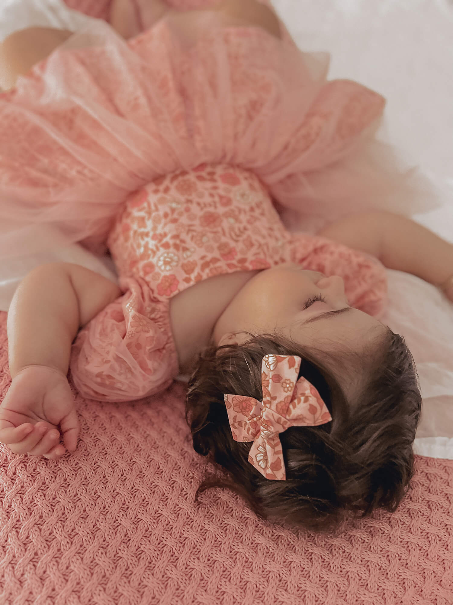 Birdie romper - Peony