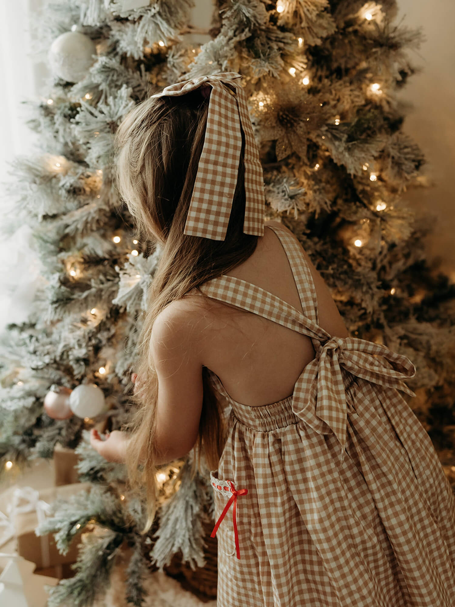Ellie dress - gingerbread