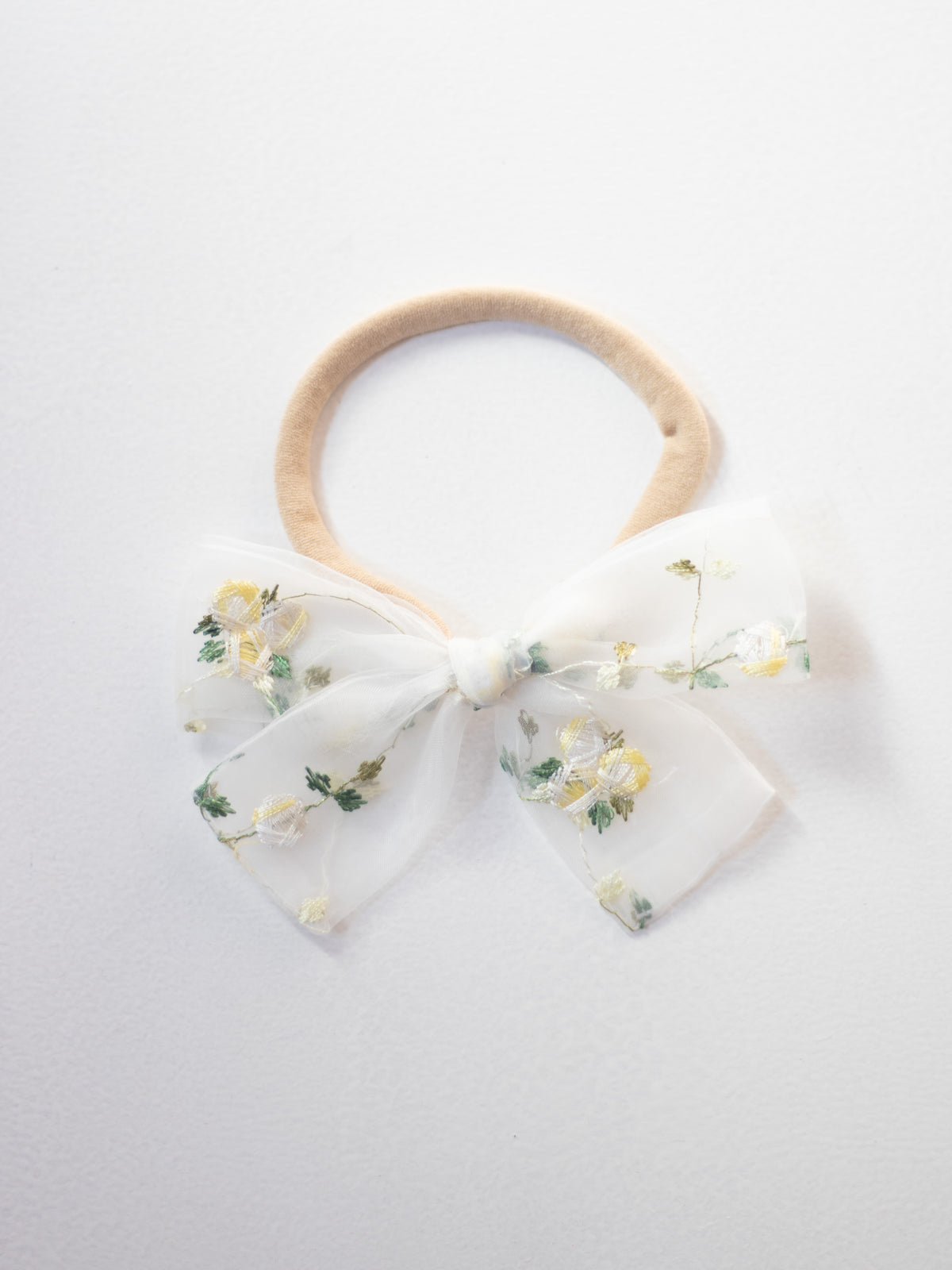 Fleur lemon blossom bow headband.