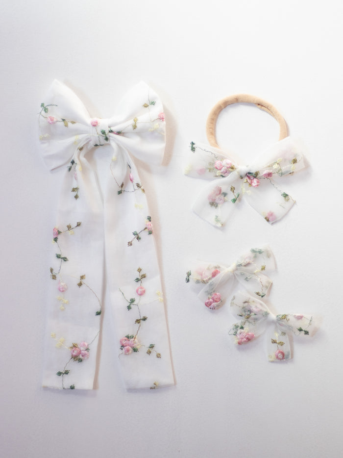 Fleur bows - meadow