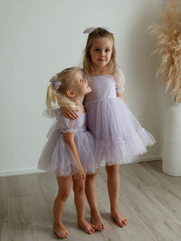 Gabrielle dress - lilac