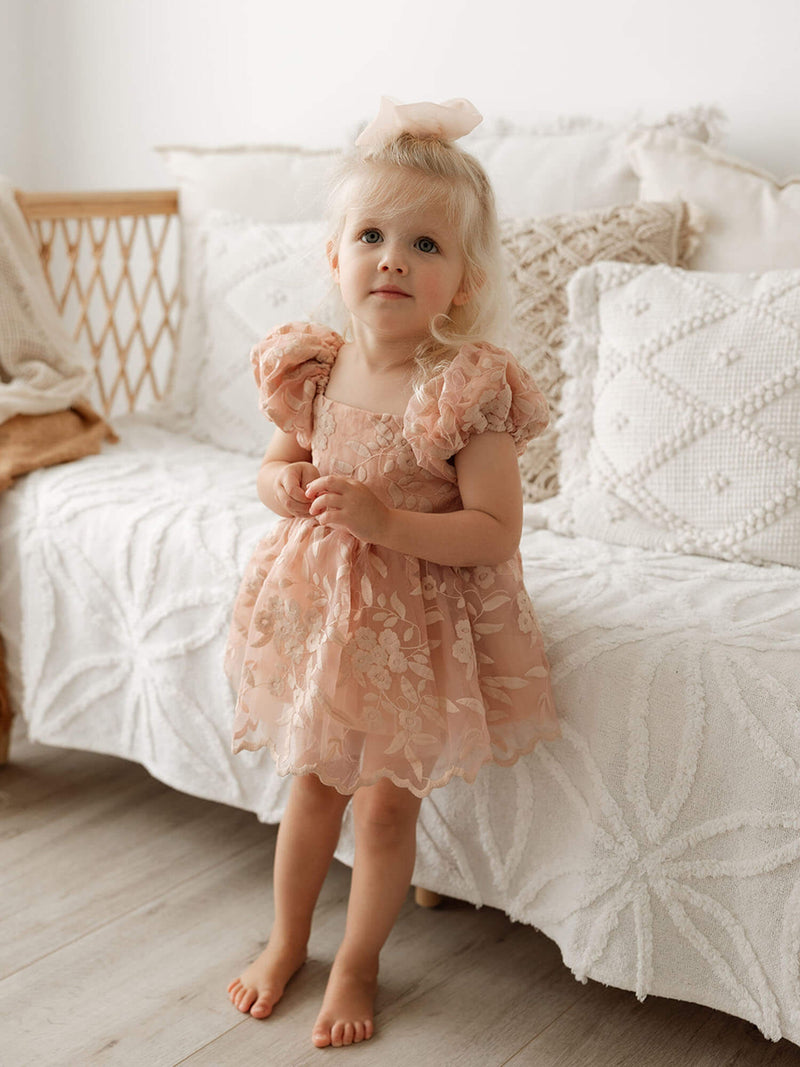 Kenzi romper - dusty rose