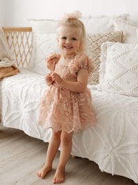 Kenzi romper - dusty rose