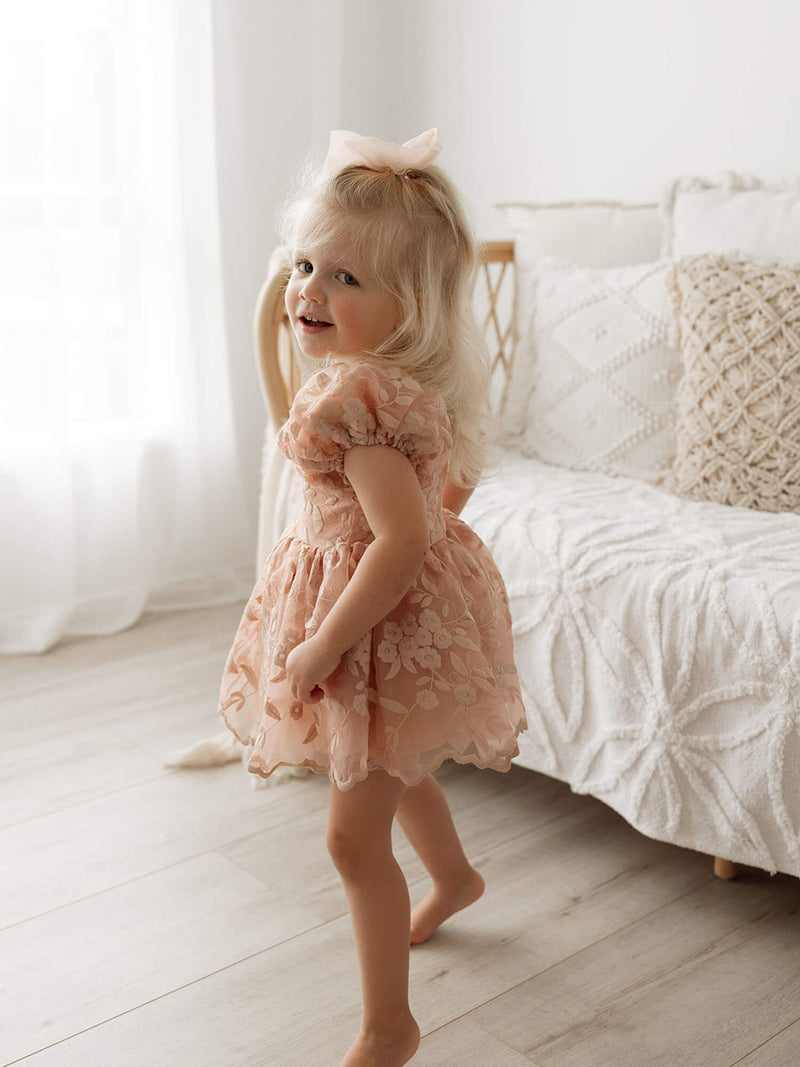 Kenzi romper - dusty rose