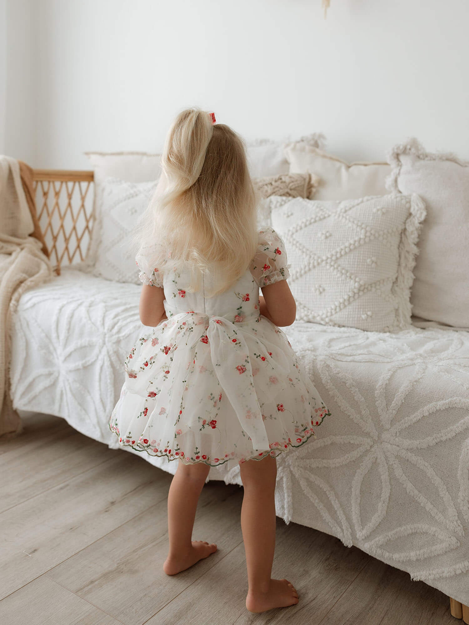 Fleur romper - rose