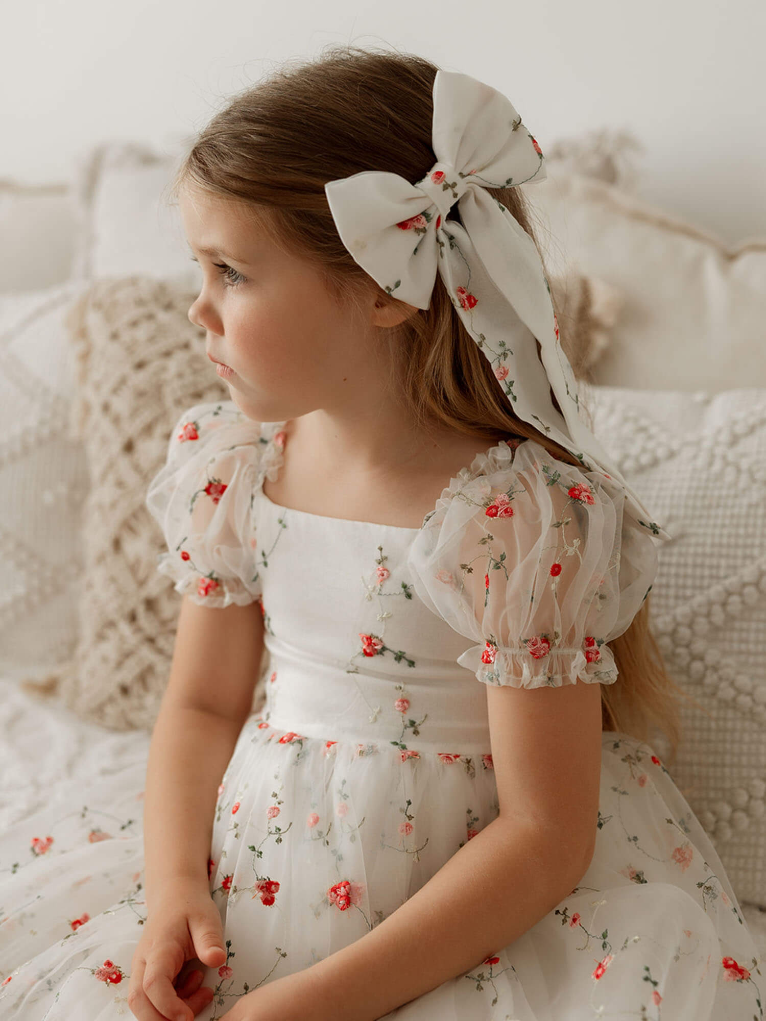 Fleur bows - rose
