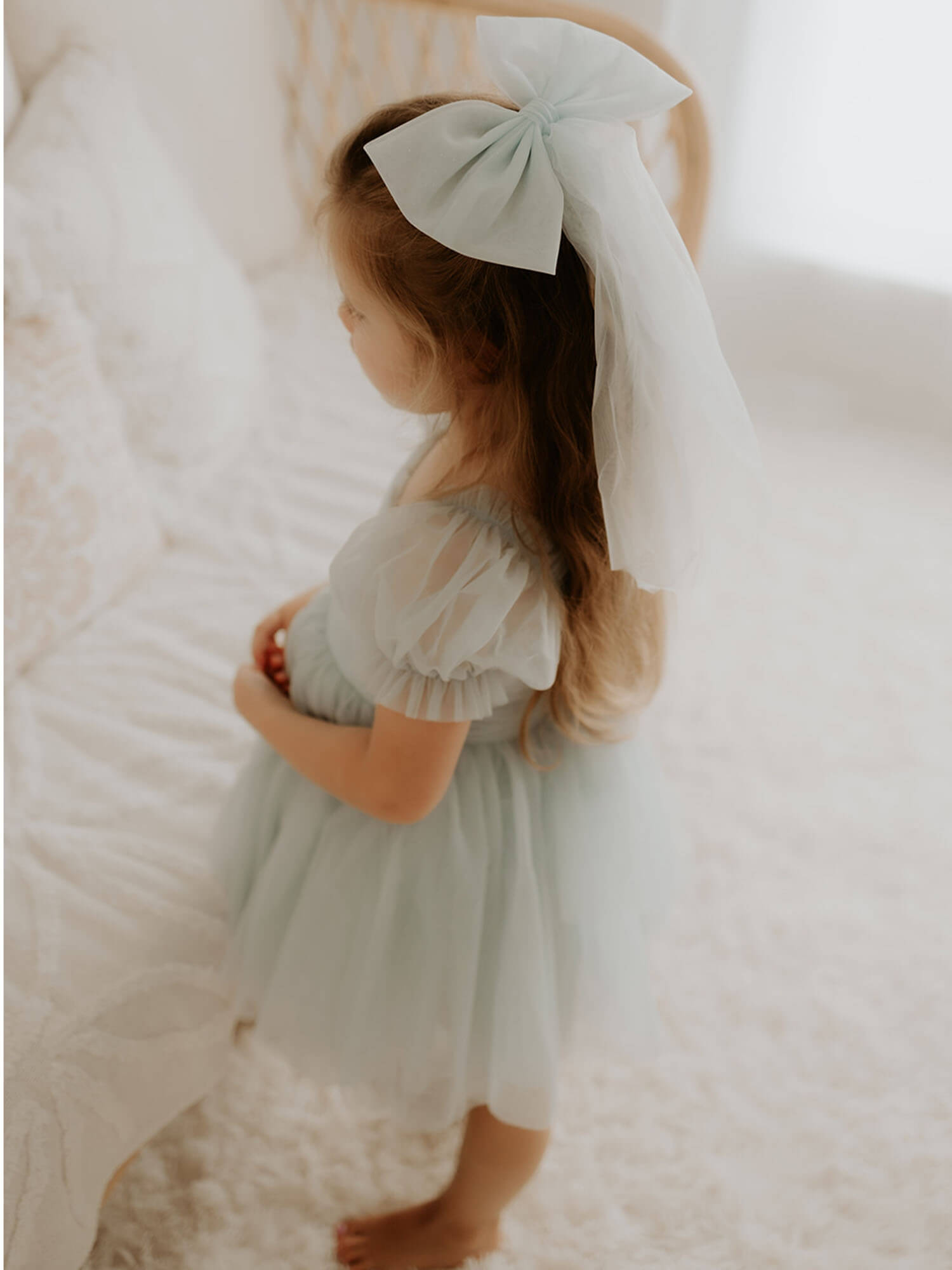 Layla dress - dusty blue