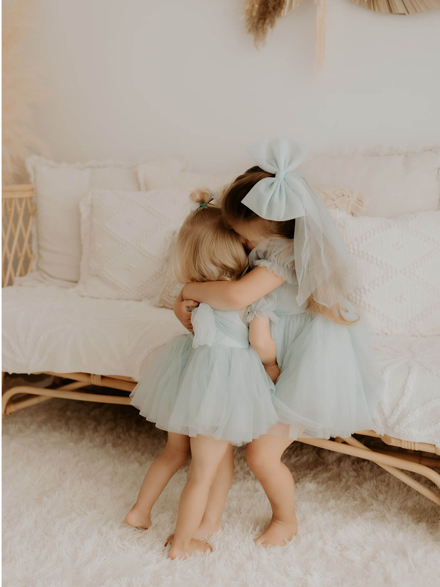 Layla dress - dusty blue