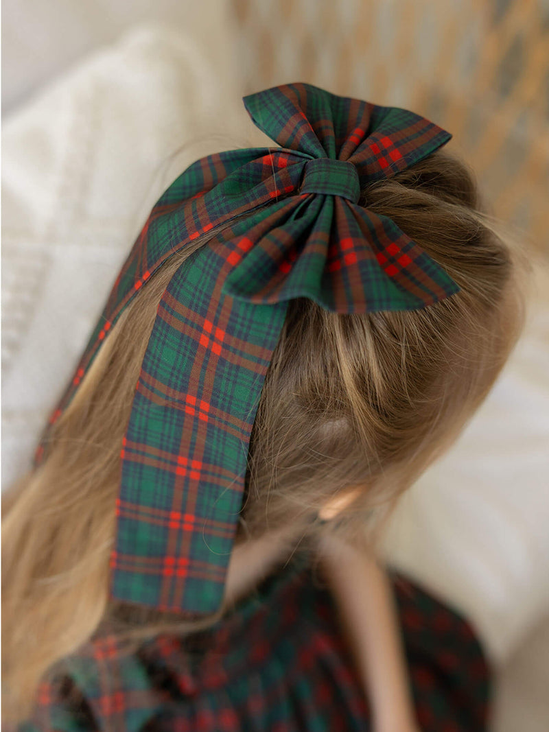 Christmas plaid accessories