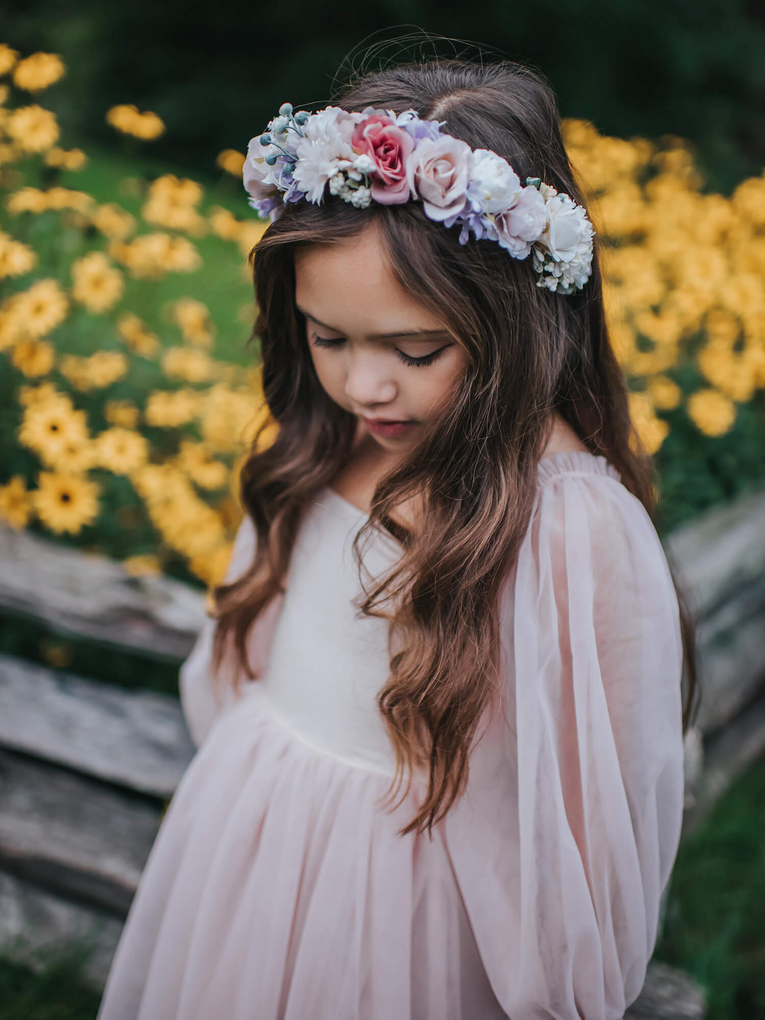 Wren dress - dusty pink