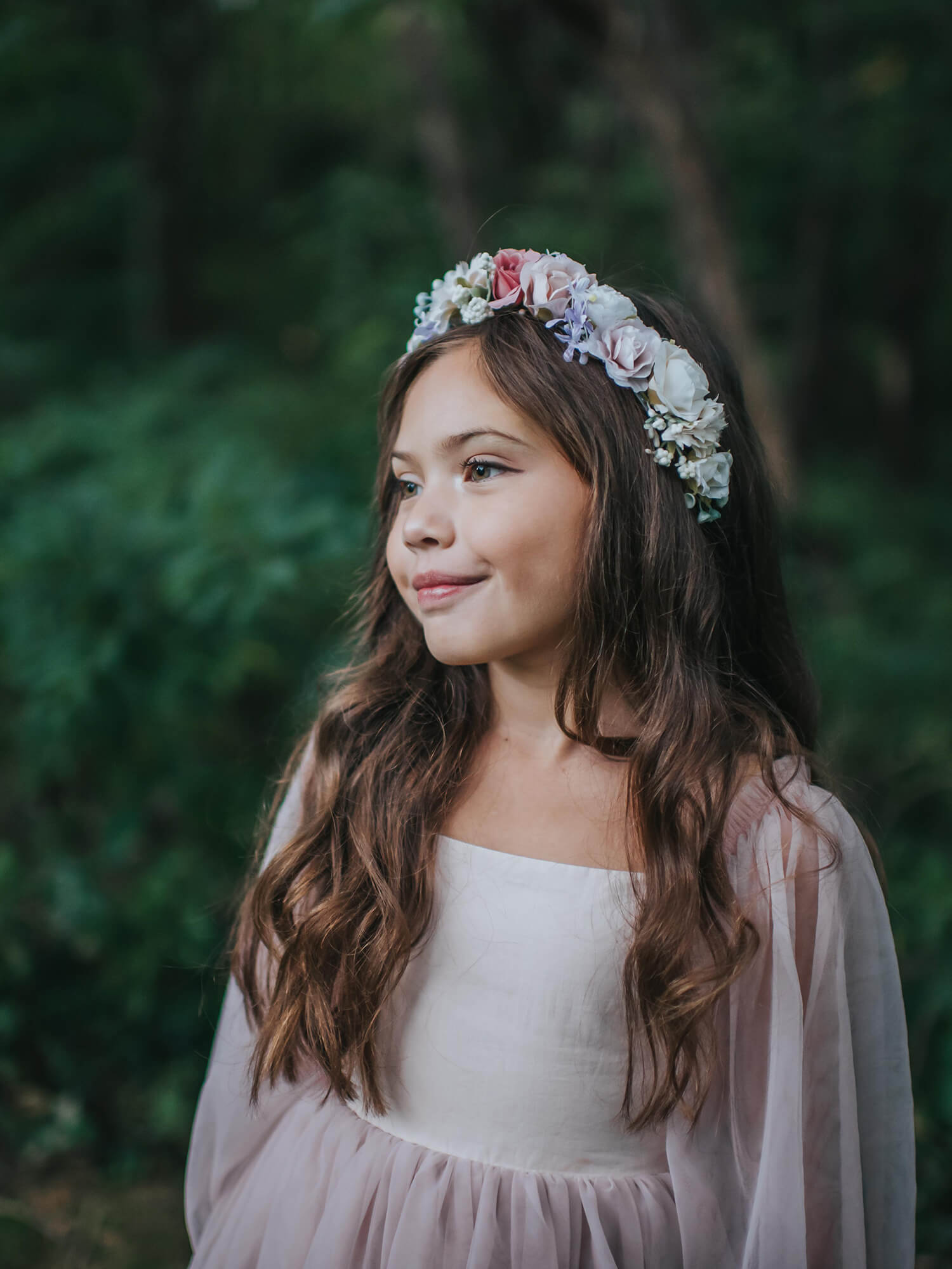 Wren dress - dusty pink