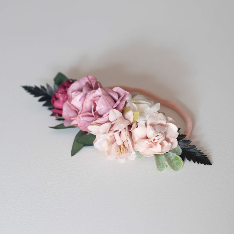 Audrey floral headband