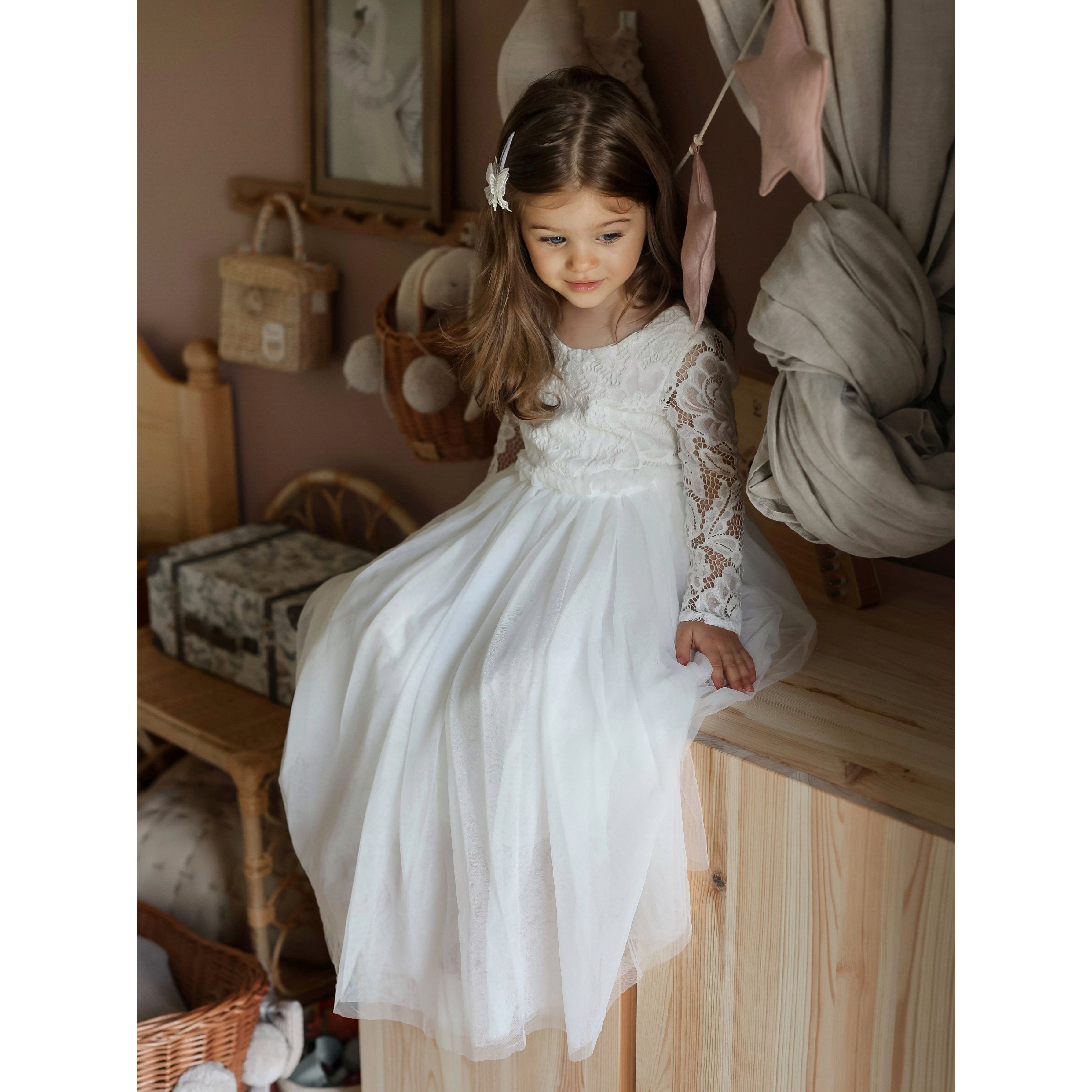 Belle Dress Flower Girl Dress Oui Babe