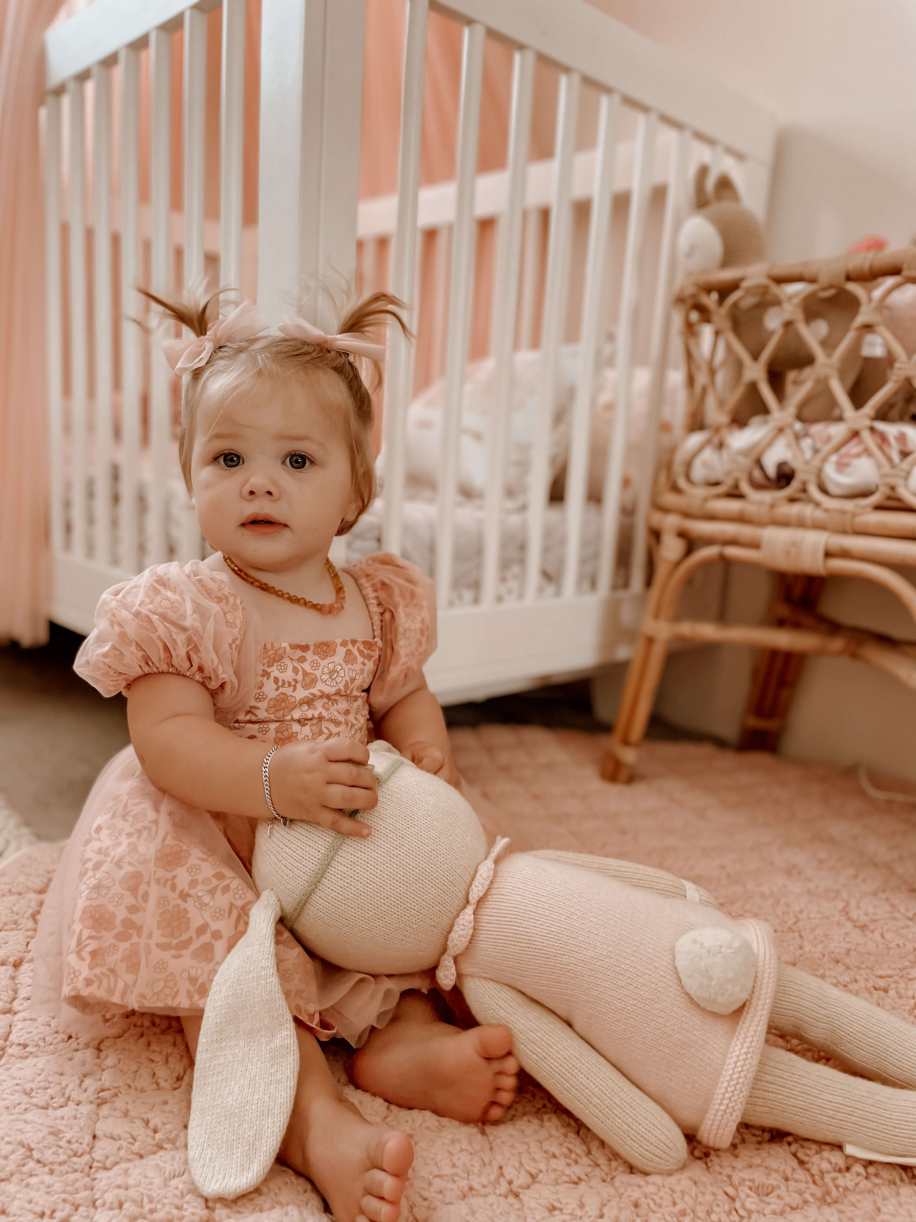 Birdie romper - Peony