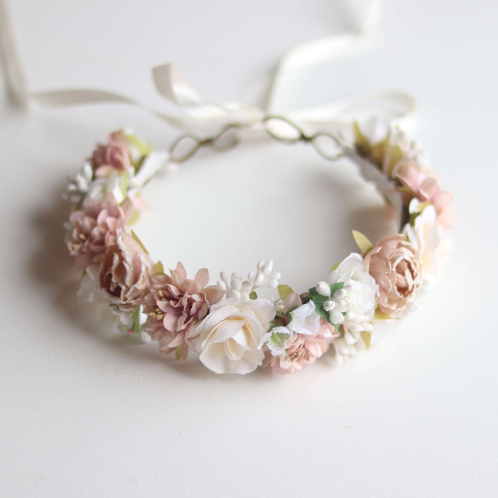 Girls Bryony Flower Crown - Oui Babe