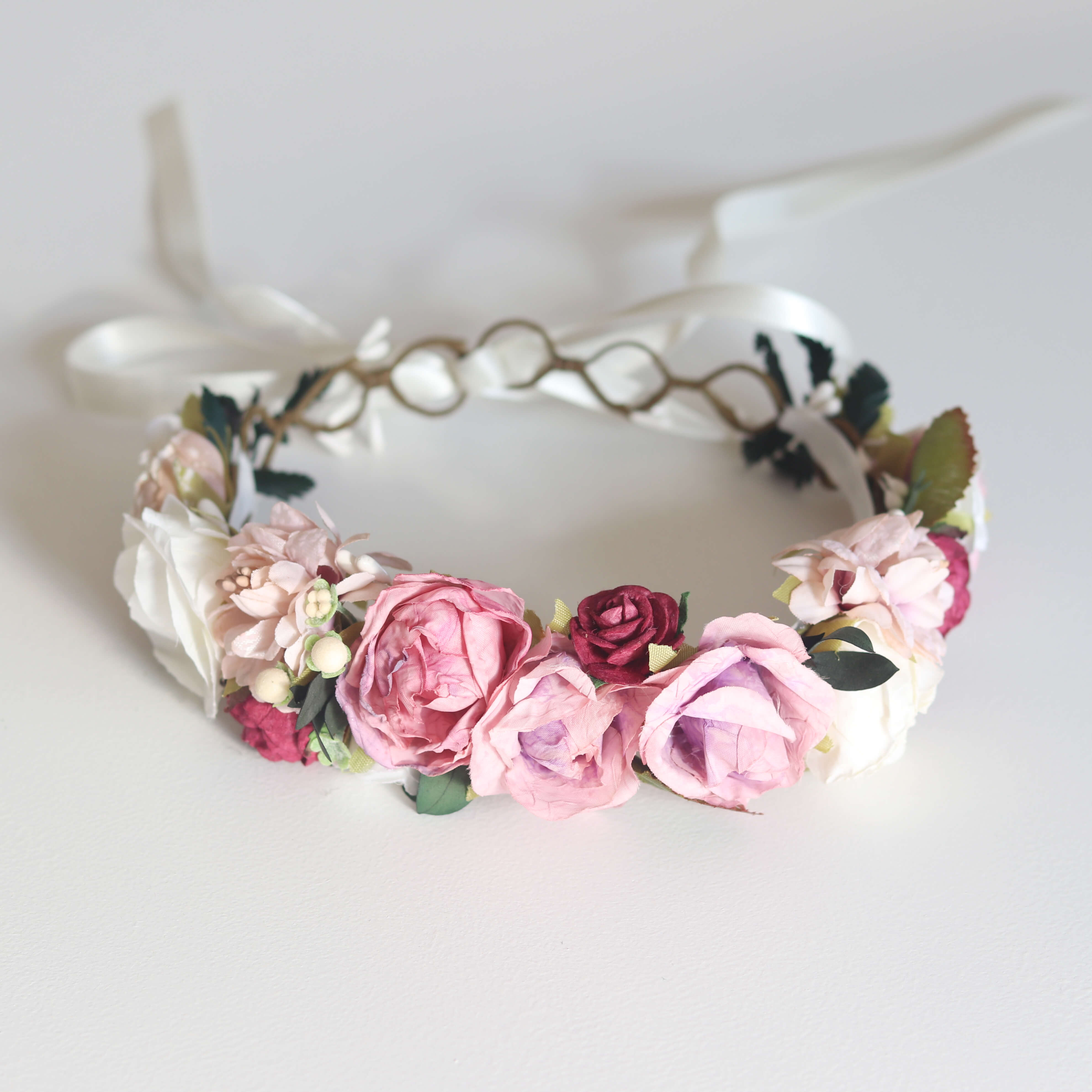 Charlotte flower crown