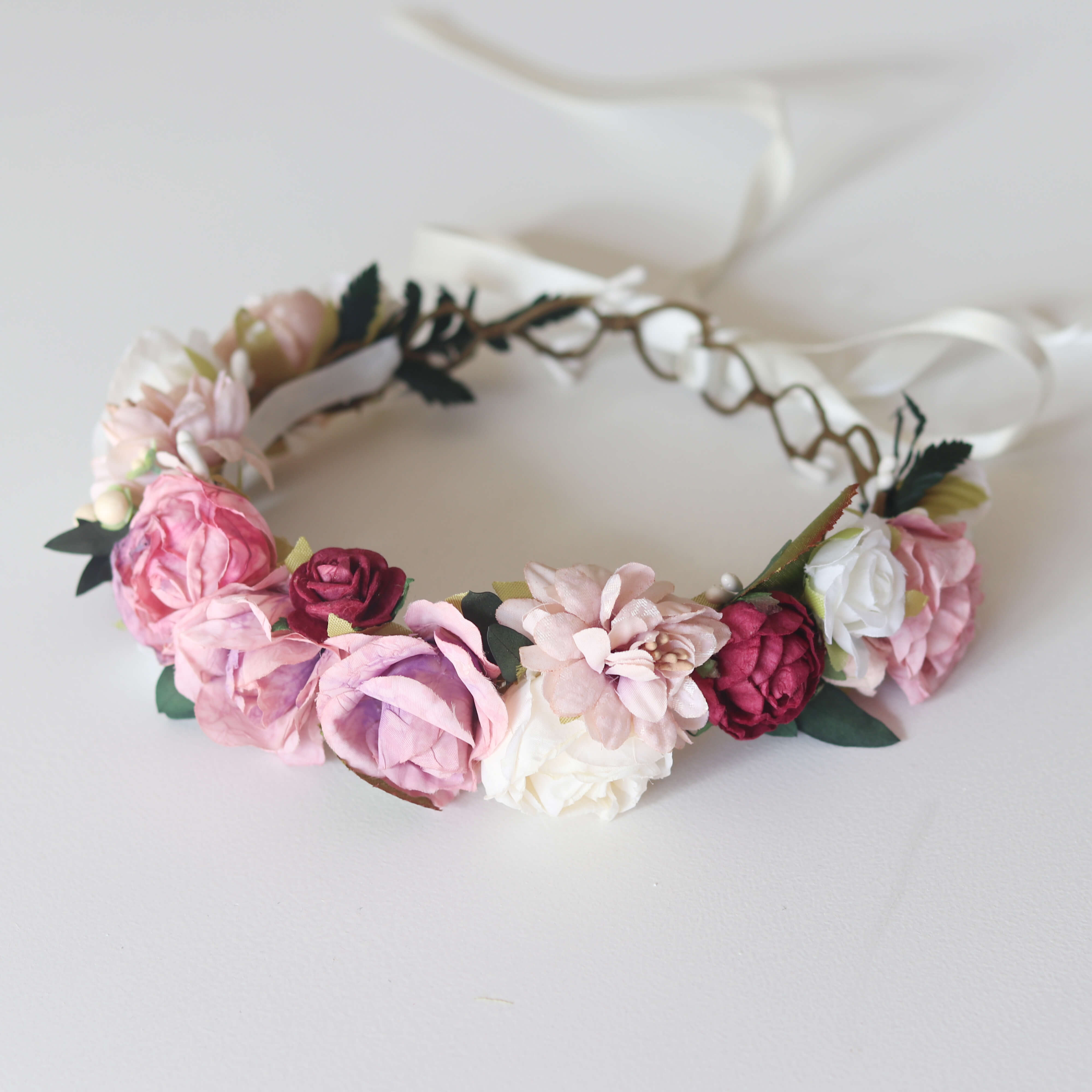 Charlotte flower crown