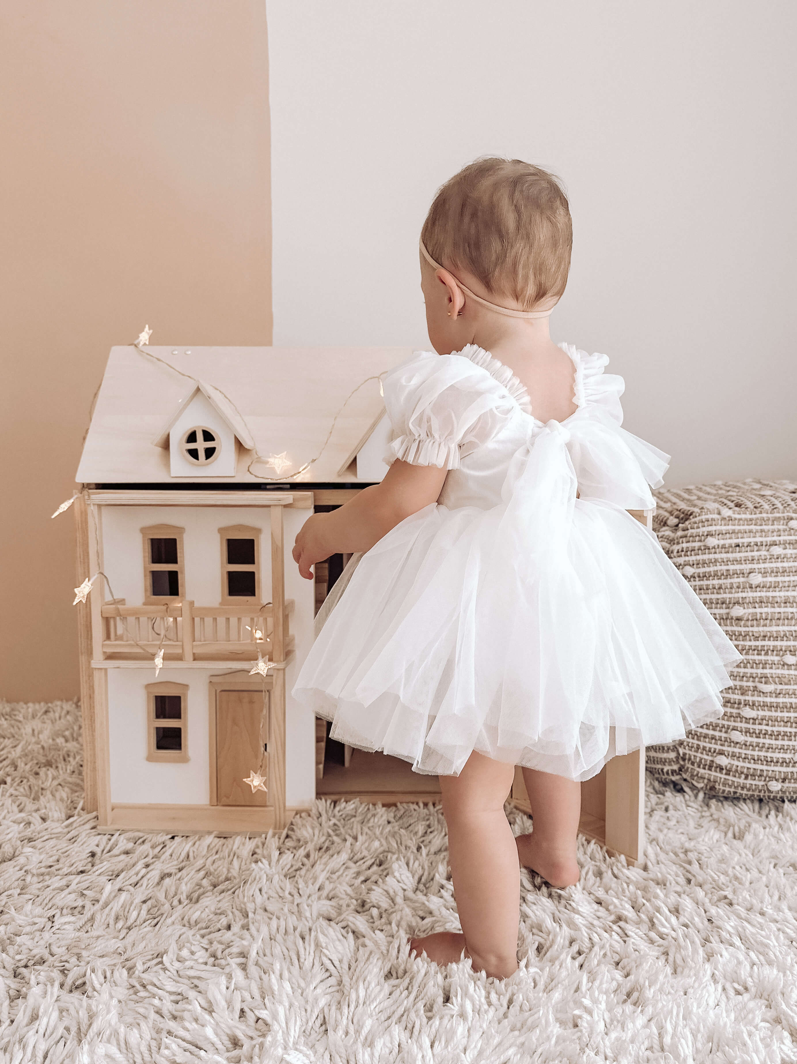Gabrielle romper - ivory