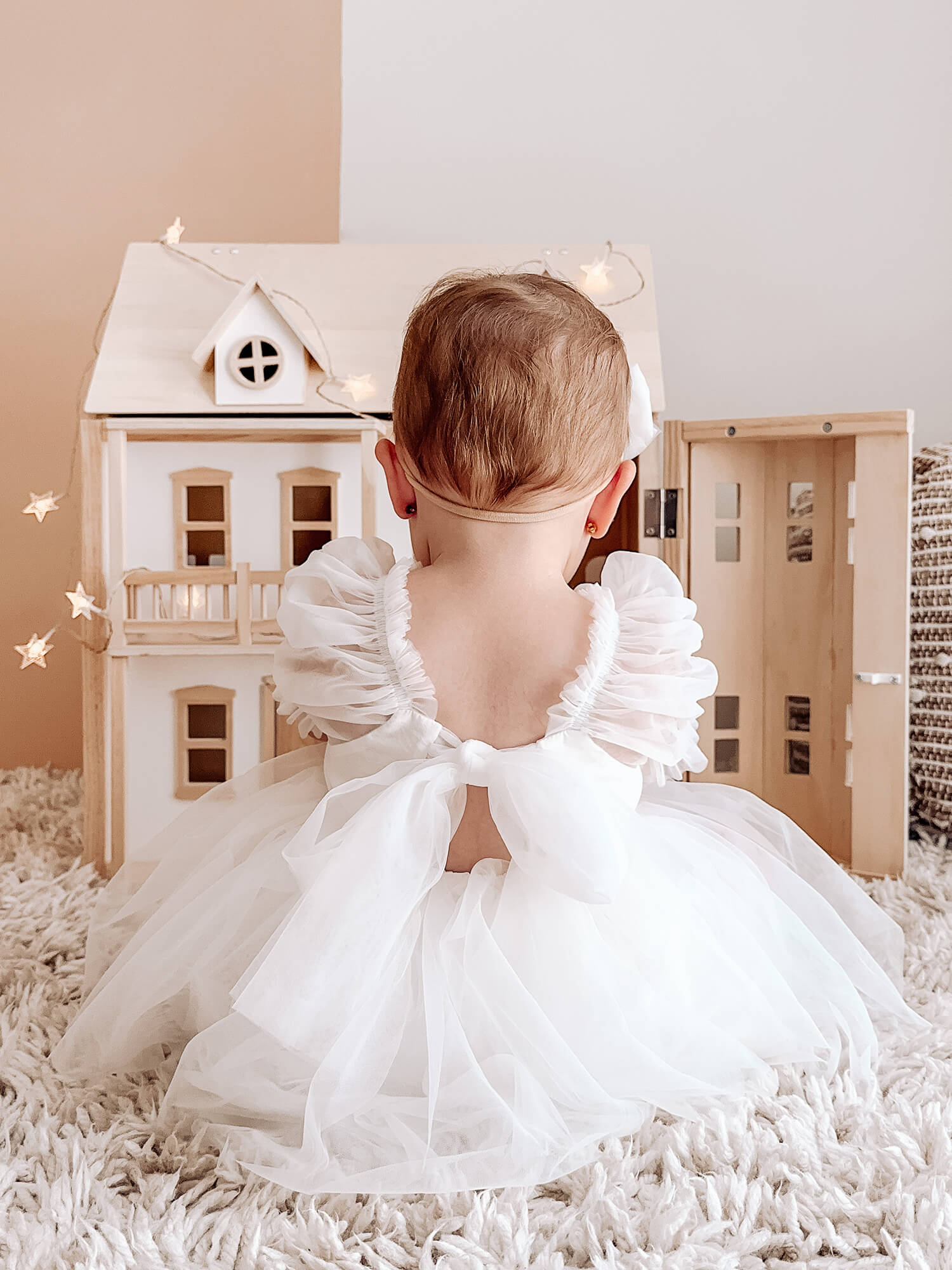 Gabrielle Baby Romper Ivory Oui Babe